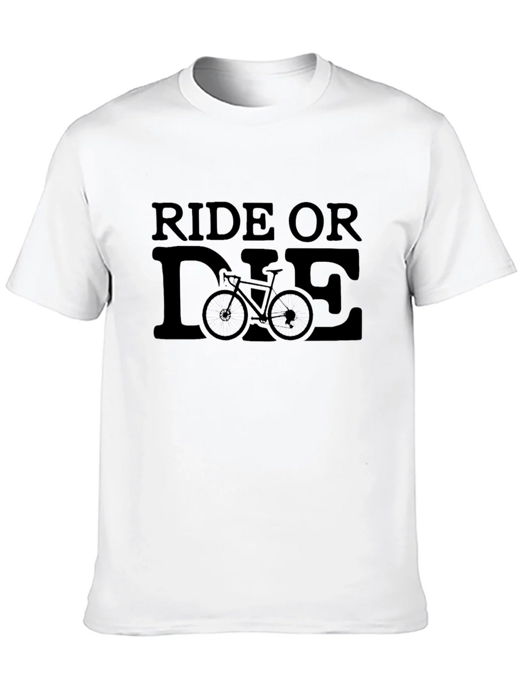 Ride or Die Bicycle Graphic T-Shirt