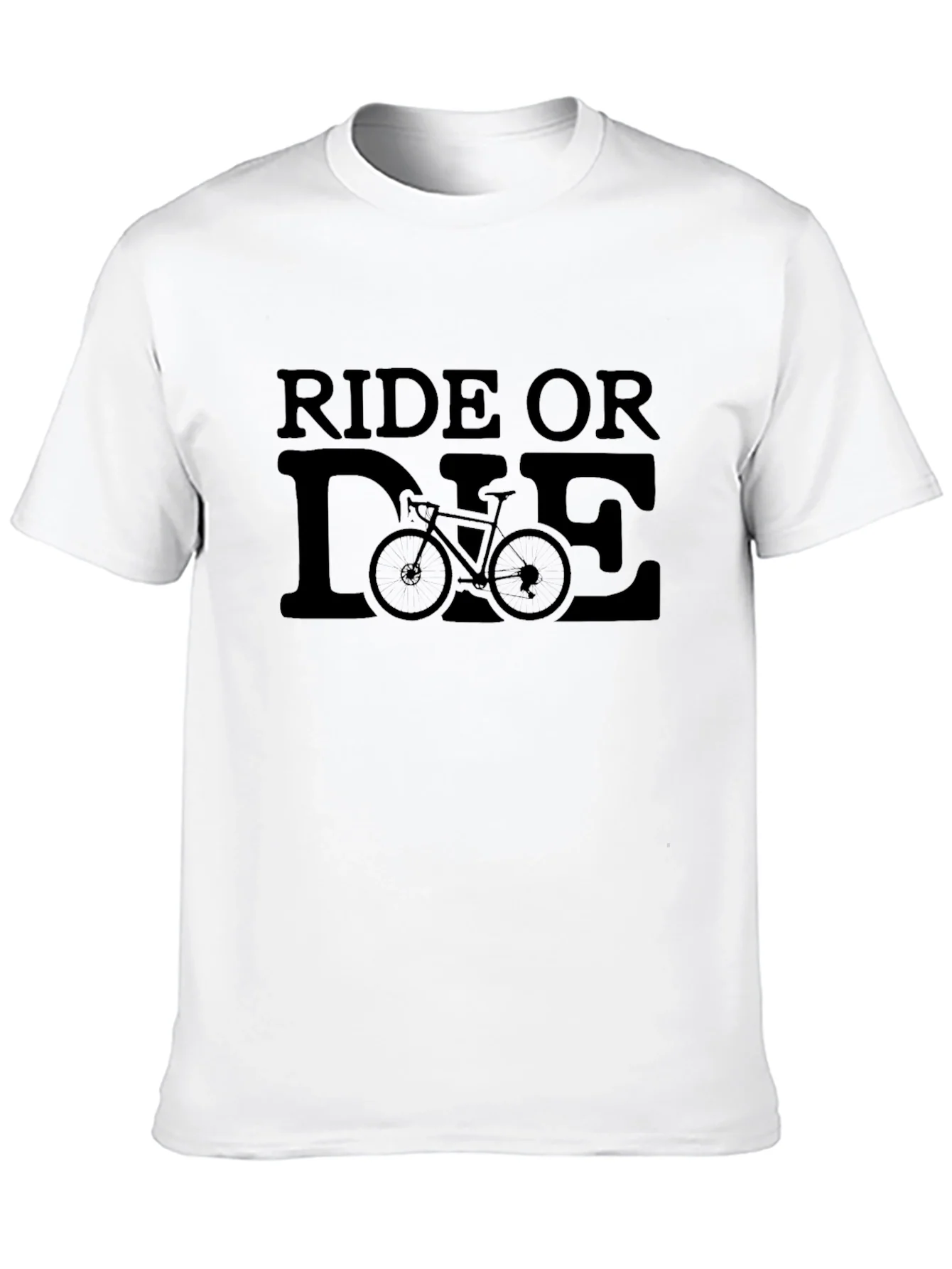 Ride or Die Bicycle Graphic T-Shirt