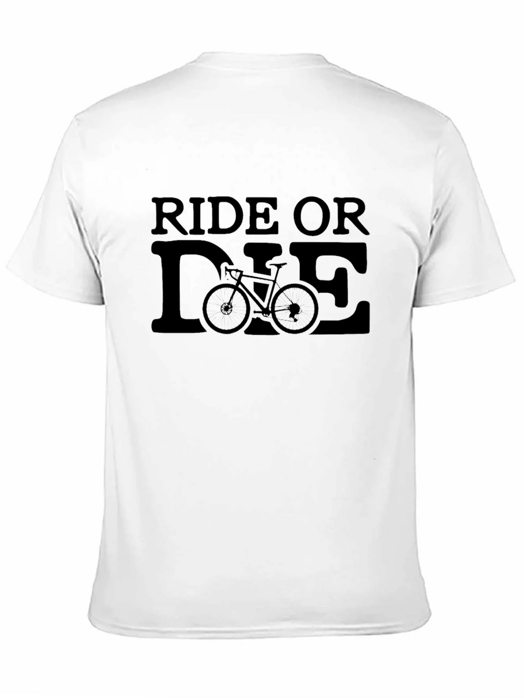 Ride or Die Bicycle Graphic T-Shirt