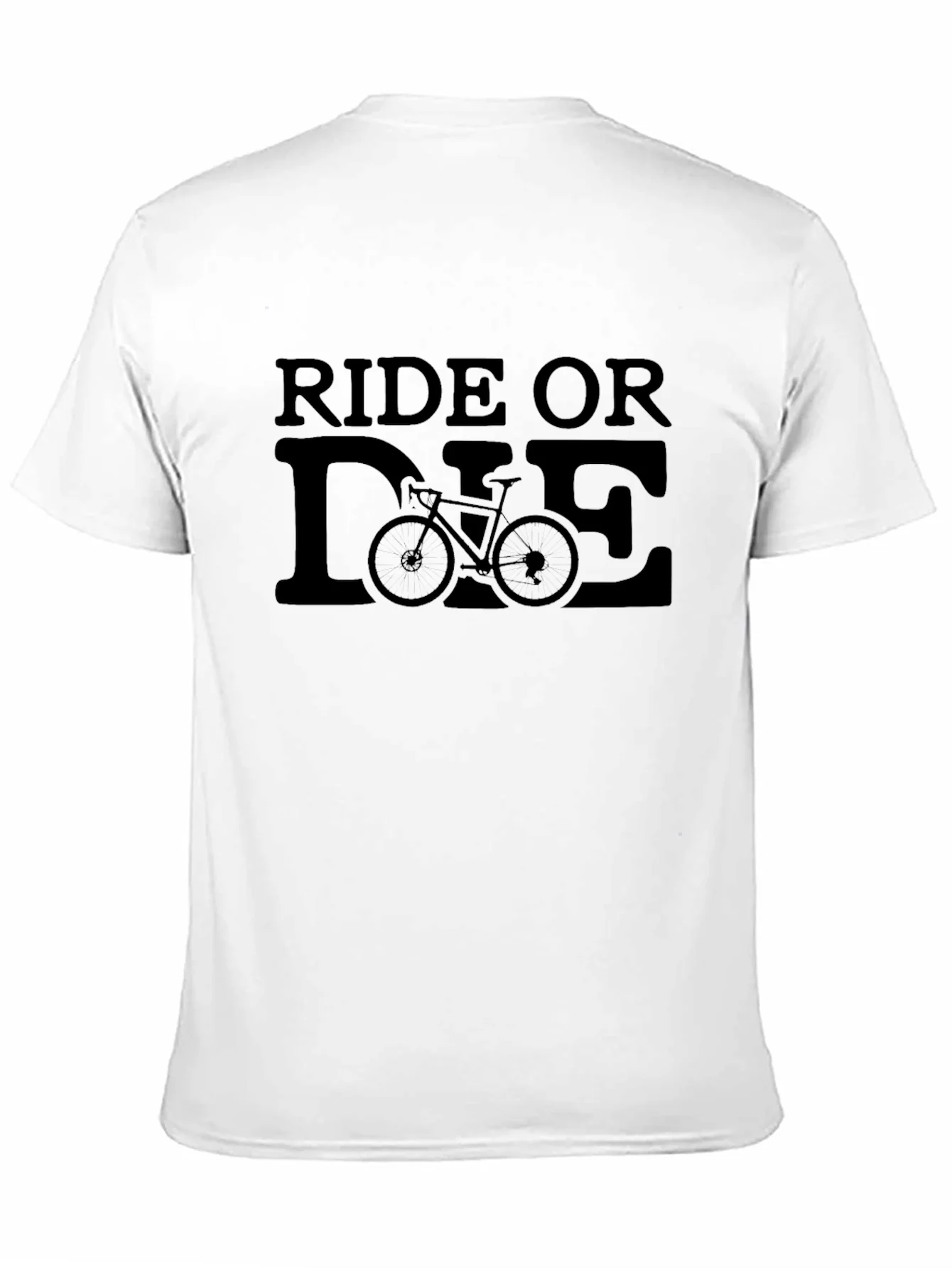 Ride or Die Bicycle Graphic T-Shirt