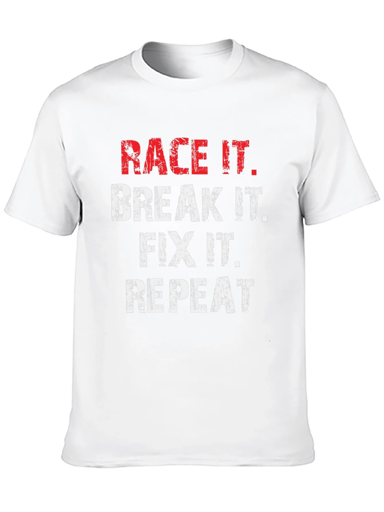 Race It Break It Fix It Repeat Graphic Tee