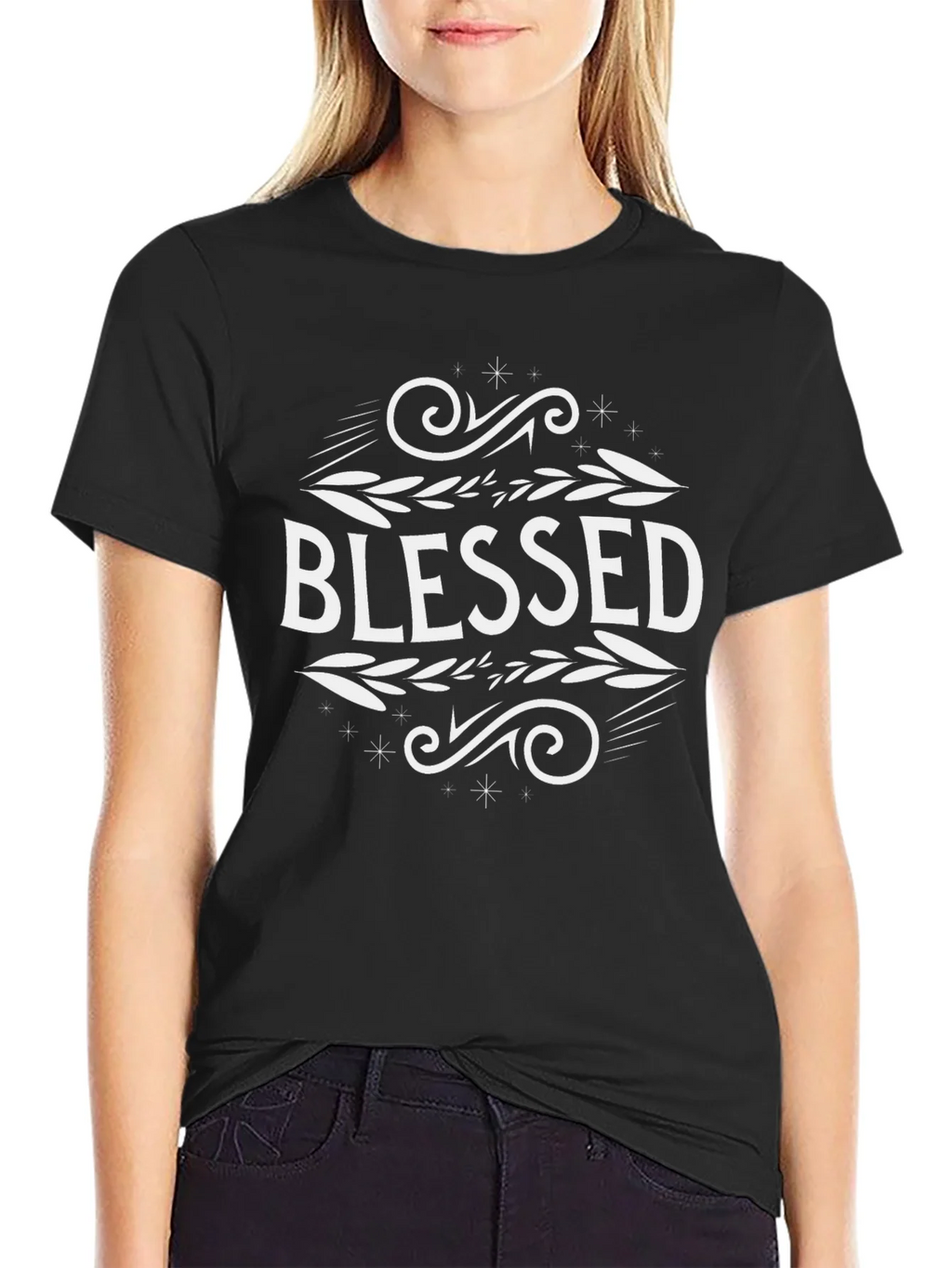 Blessed Graphic Tee - Stylish Comfort