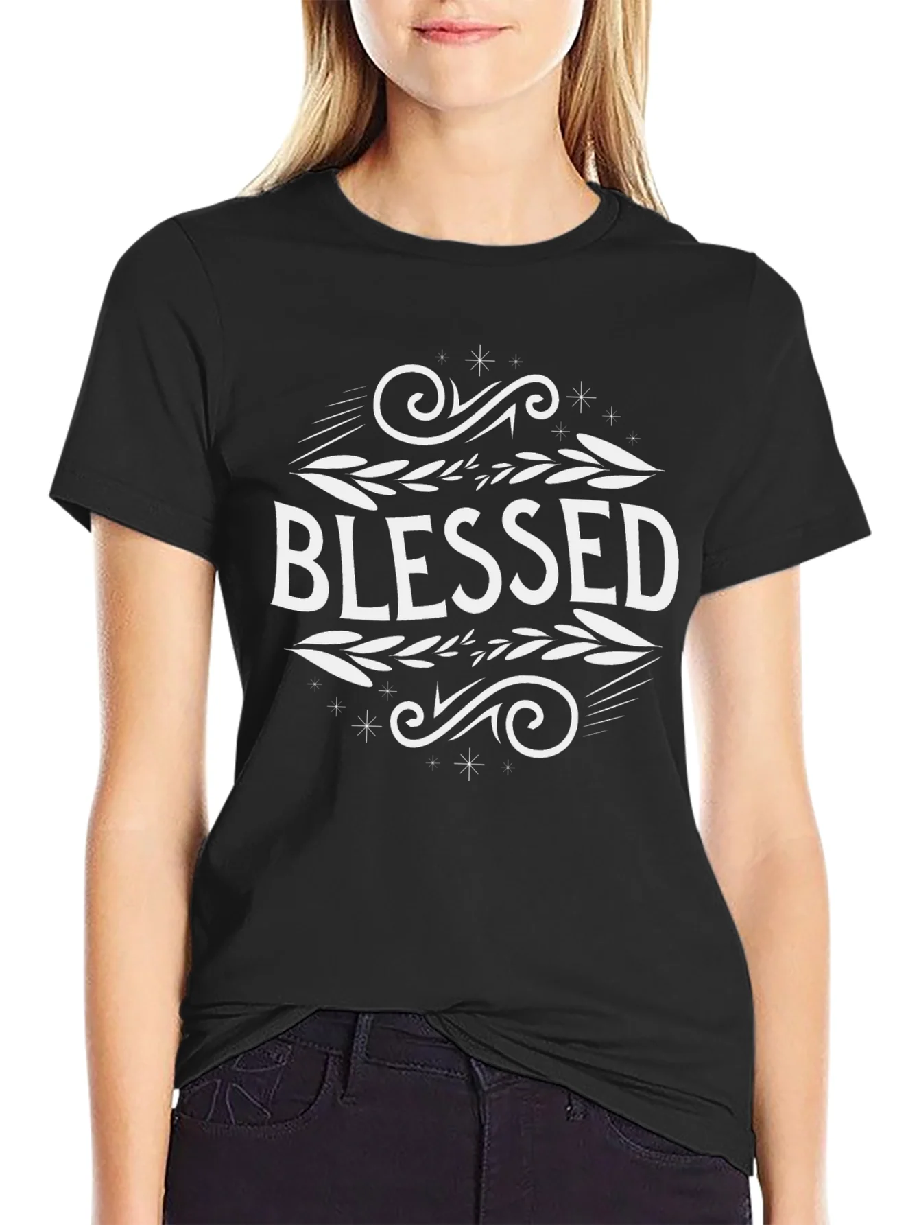 Blessed Graphic Tee - Stylish Comfort