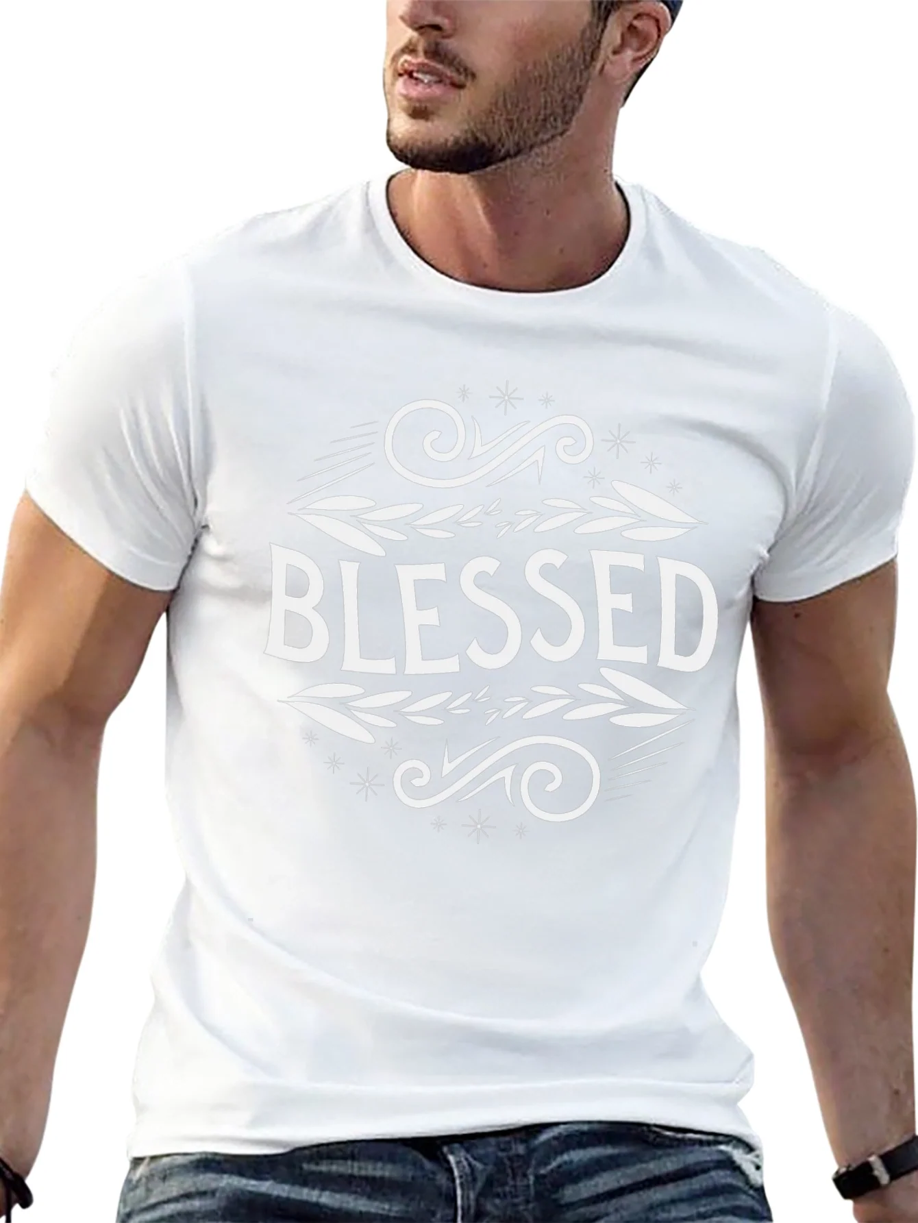 Blessed Graphic Tee - Stylish Comfort