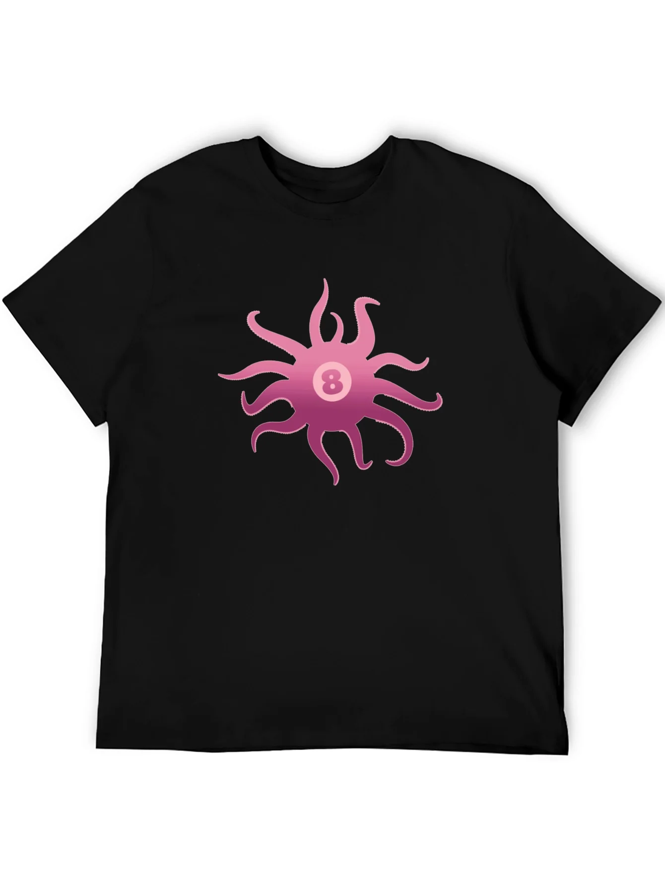 Octopus Eight Ball Graphic Tee