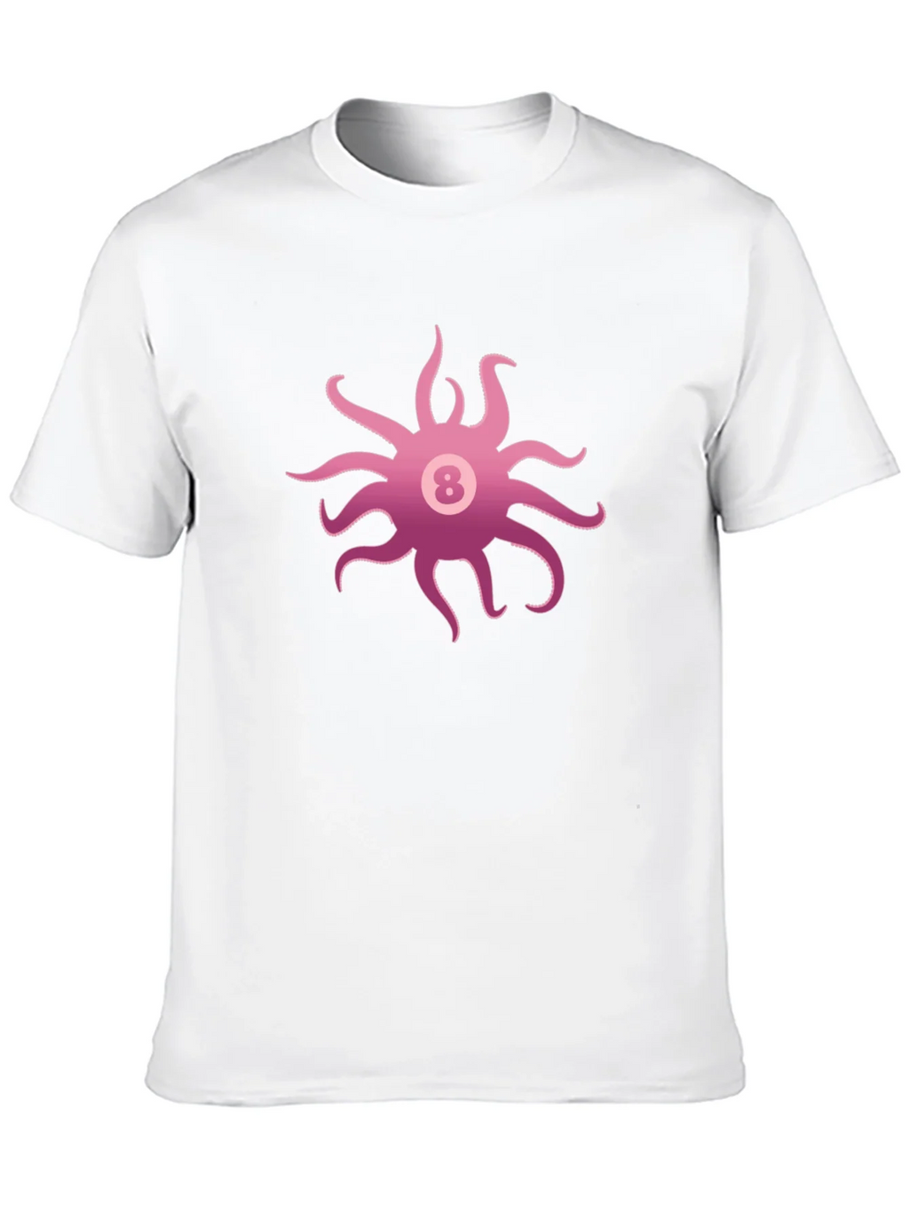 Octopus Eight Ball Graphic Tee