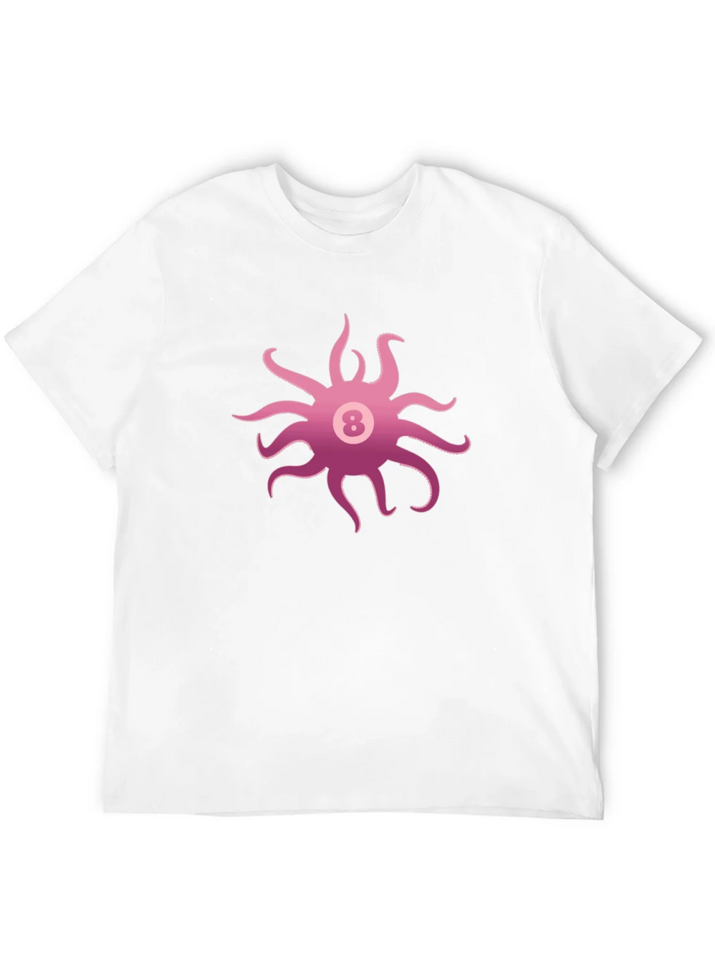 Octopus Eight Ball Graphic Tee