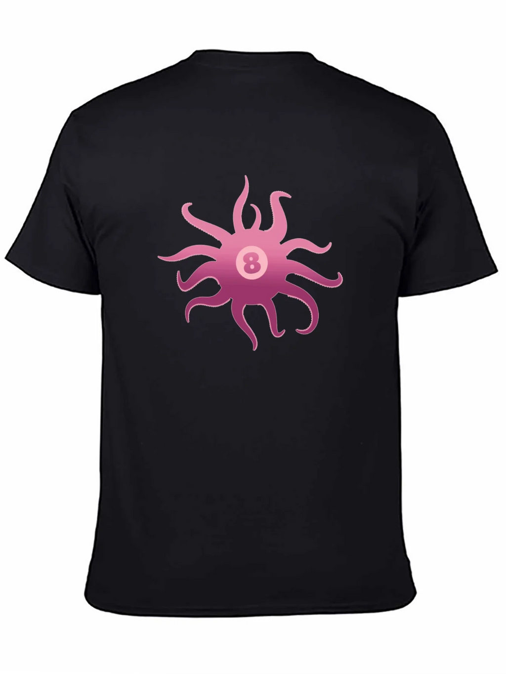 Octopus Eight Ball Graphic Tee