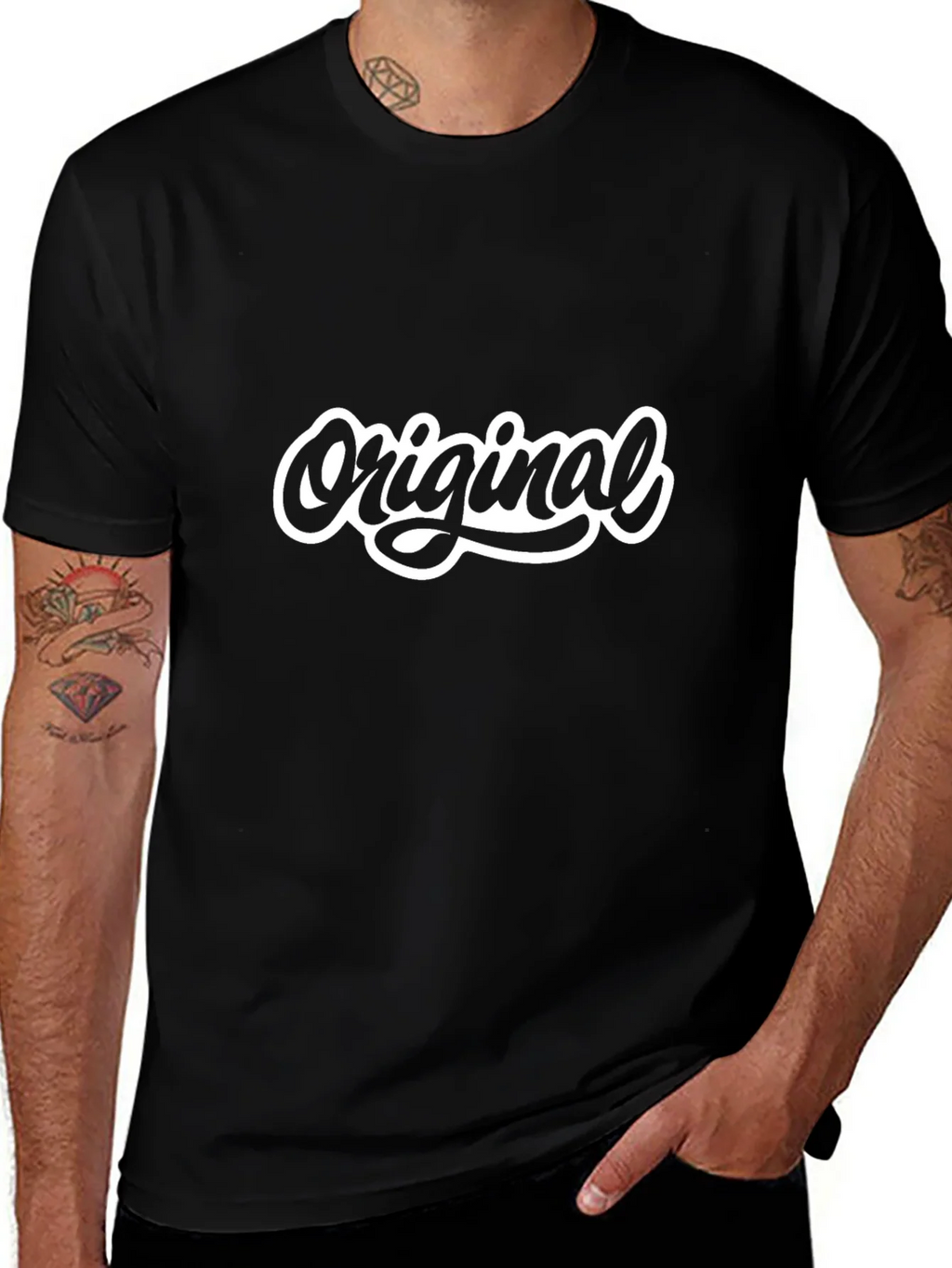 Original Graphic Black T-Shirt