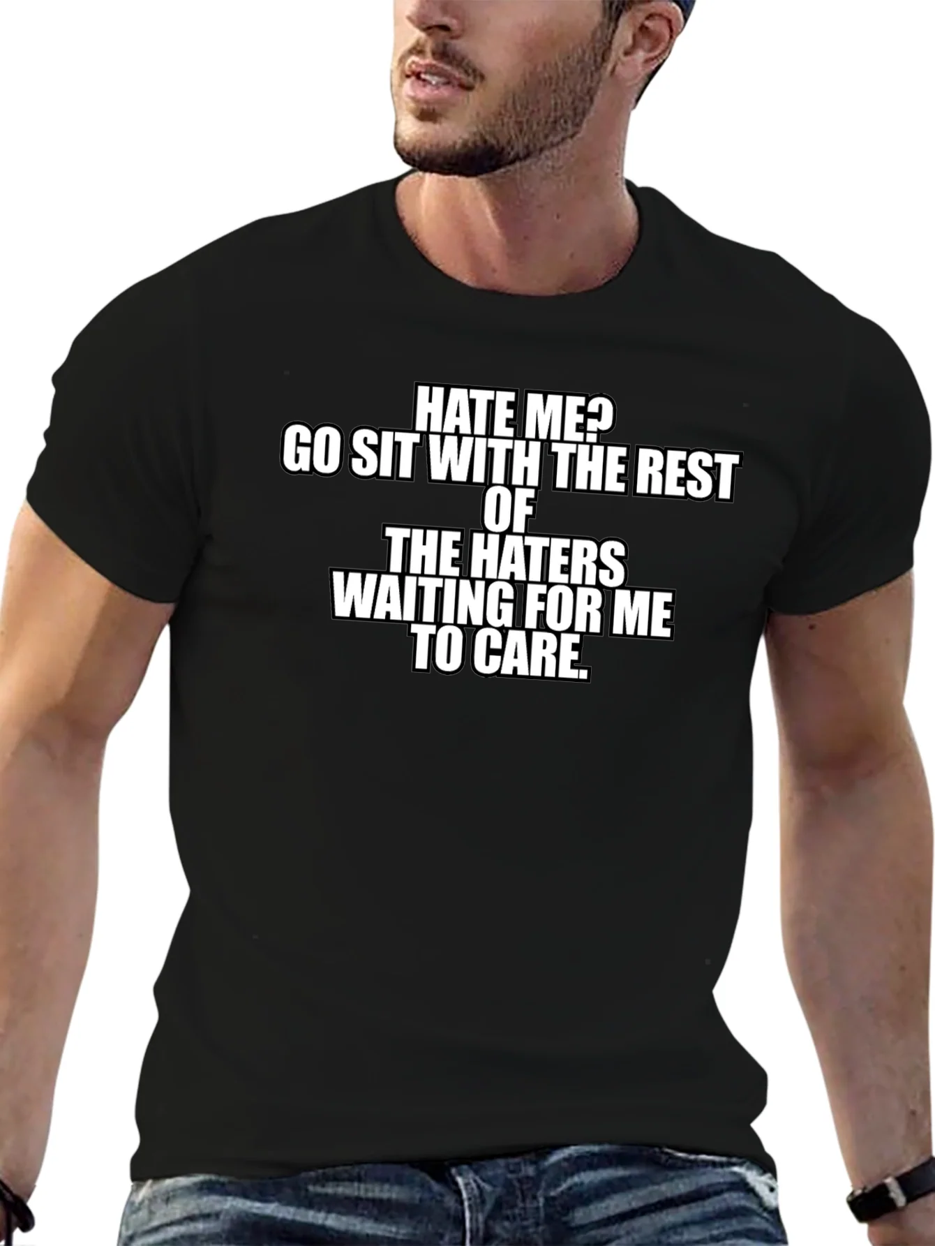 Hate Me? Graphic T-Shirt - Bold Statement Tee