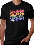 Born in 1990 Retro Style Graphic T-Shirt