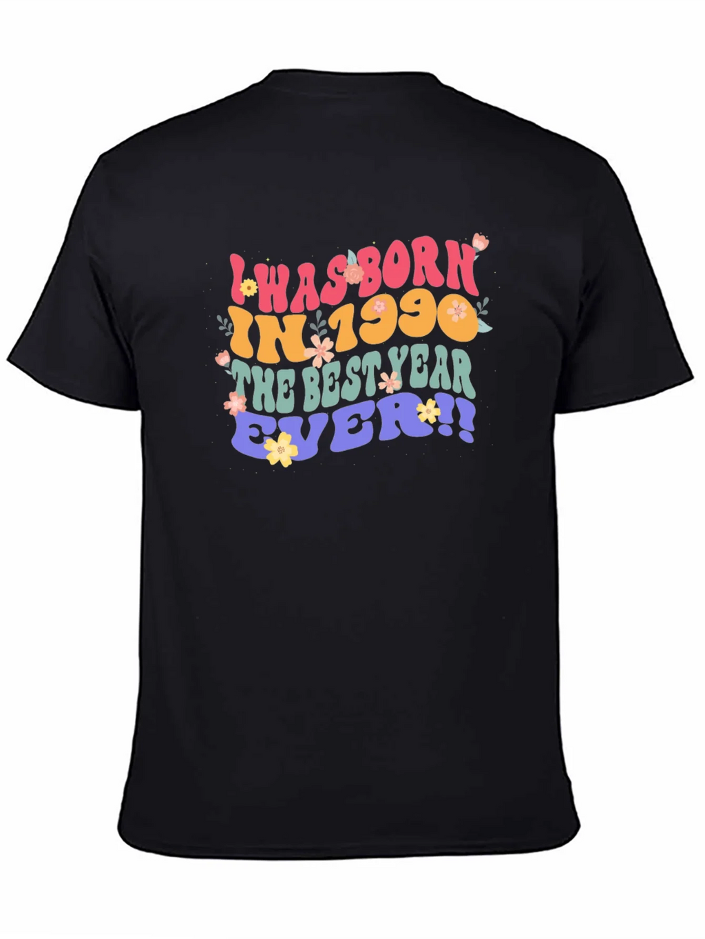Born in 1990 Retro Style Graphic T-Shirt