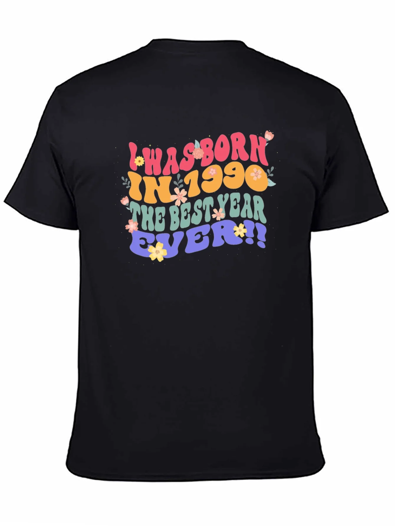 Born in 1990 Retro Style Graphic T-Shirt