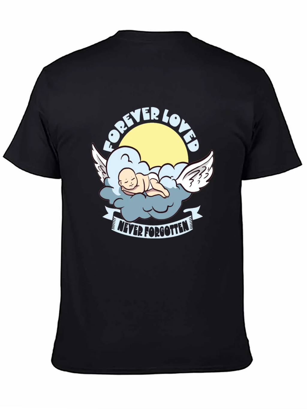Forever Loved Baby Angel Graphic Tee