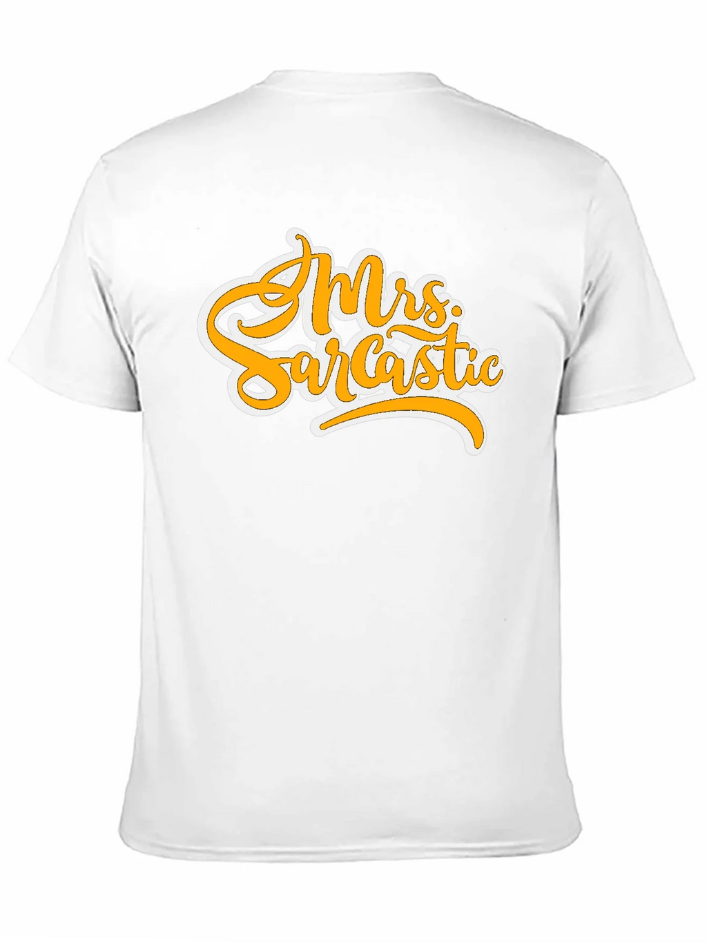 Mrs. Sarcastic Graphic T-Shirt - Black