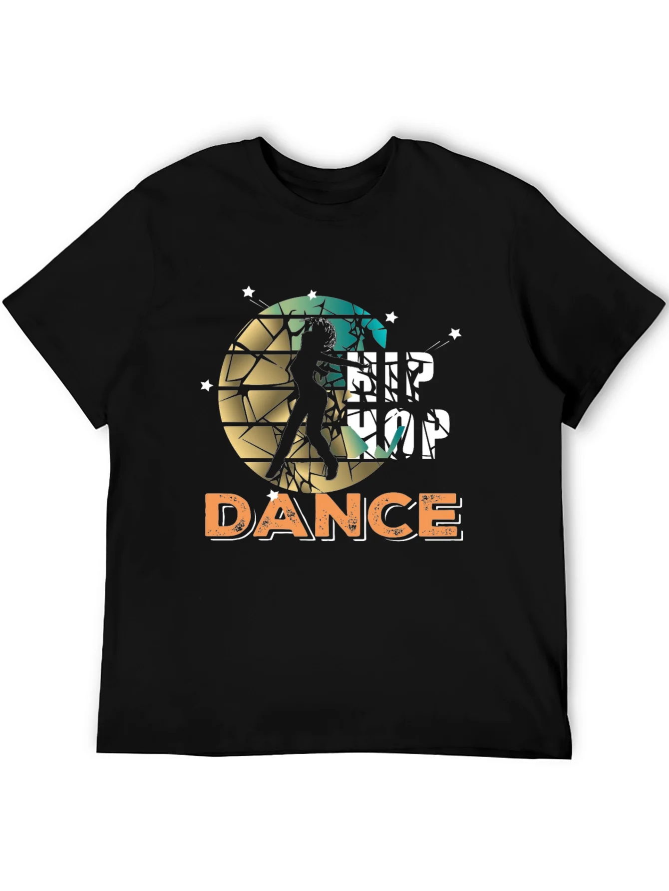 Hip Hop Dance Graphic T-Shirt - Stylish Urban Wear