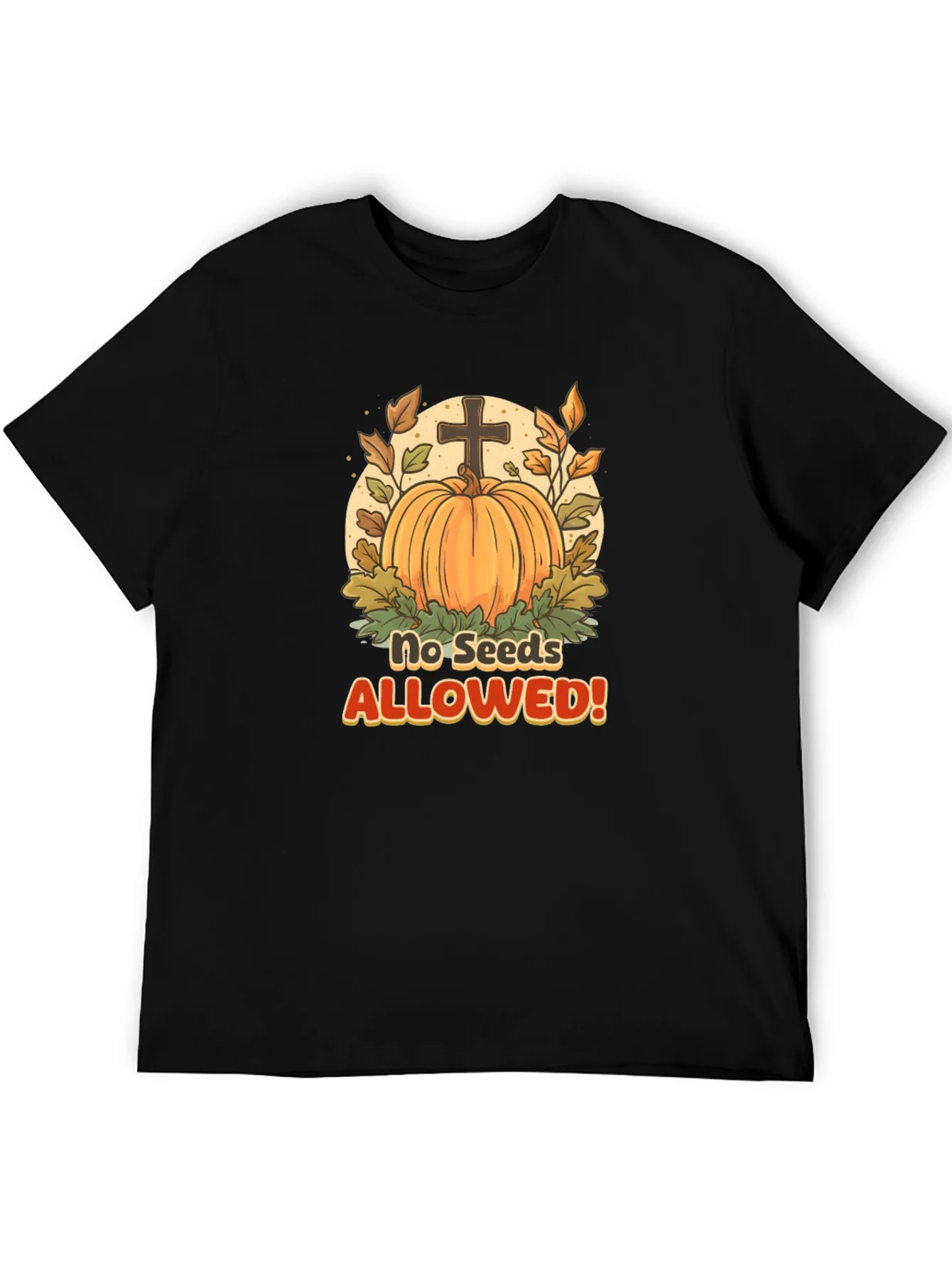 No Seeds Allowed Pumpkin T-Shirt