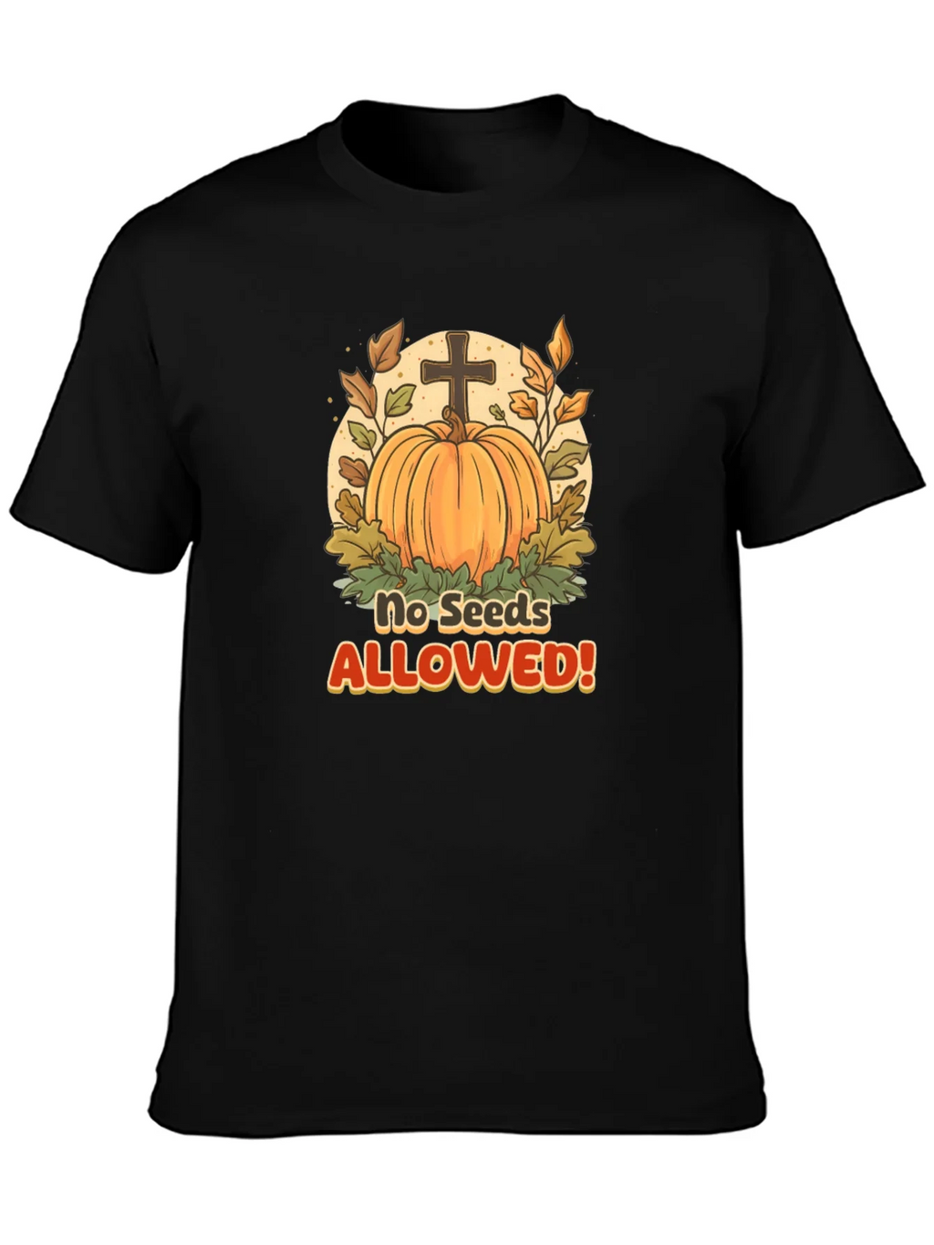 No Seeds Allowed Pumpkin T-Shirt