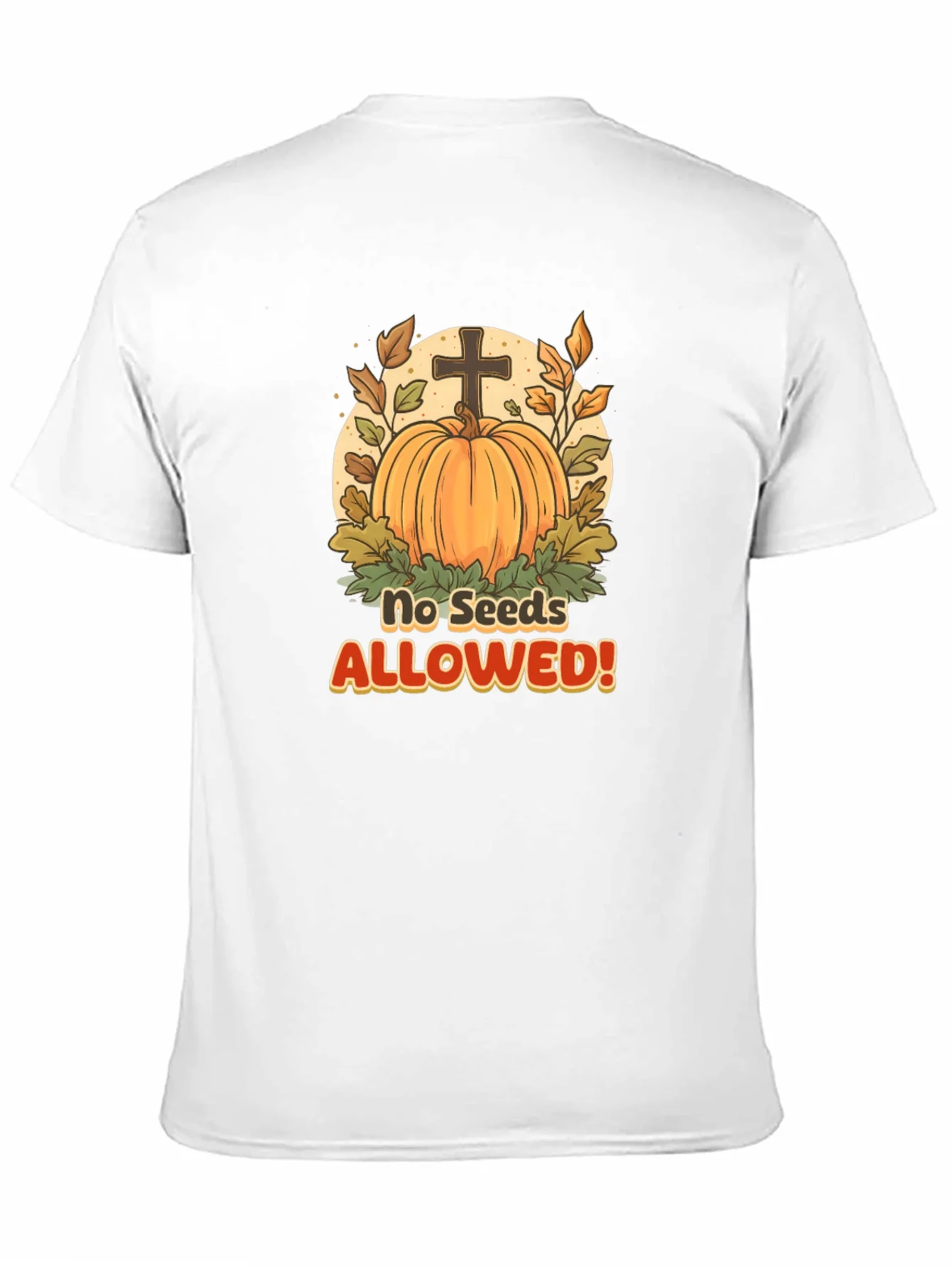 No Seeds Allowed Pumpkin T-Shirt