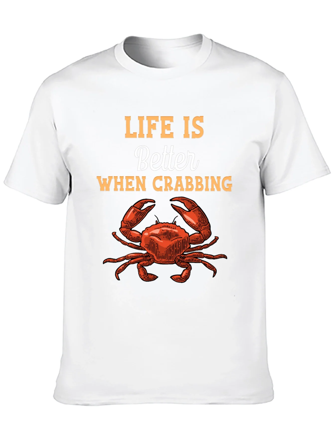 Life is Better When Crabbing Graphic Tee