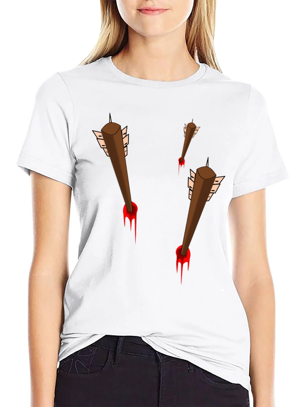 Arrow Through T-Shirt - Bloody Good Fun!