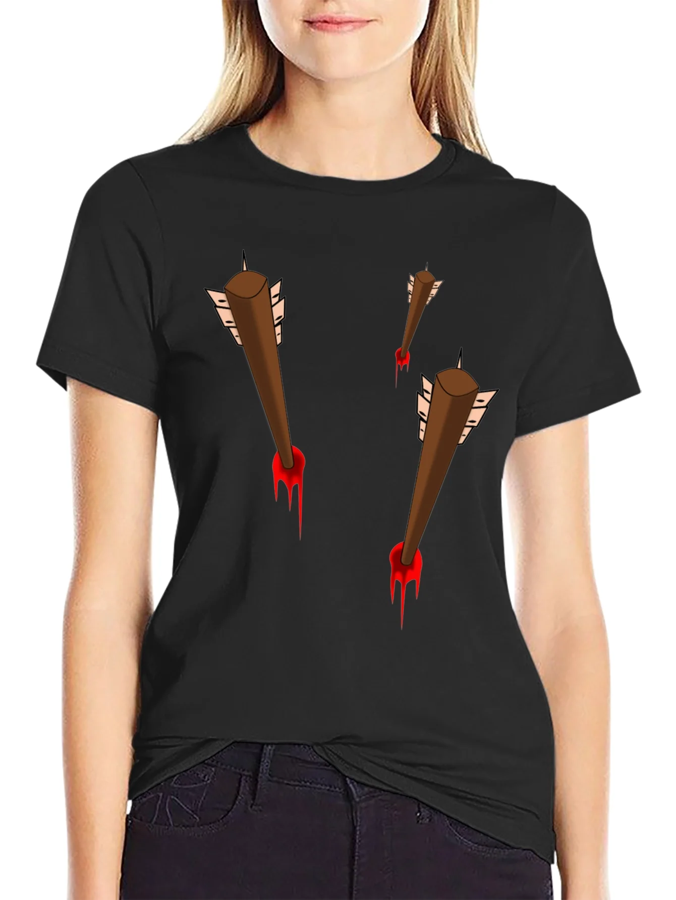 Arrow Through T-Shirt - Bloody Good Fun!