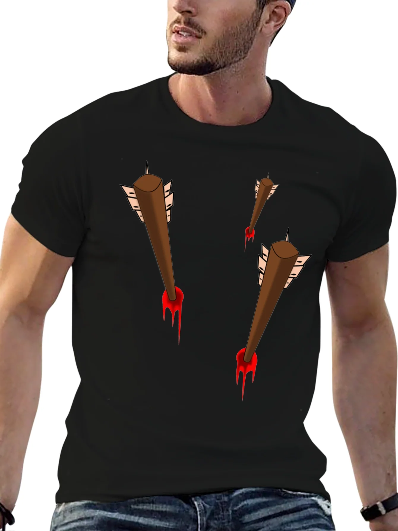 Arrow Through T-Shirt - Bloody Good Fun!