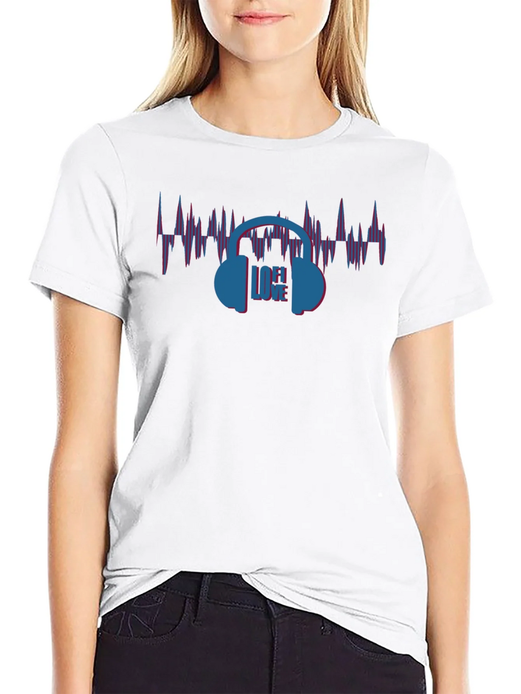 LOFI LOVE Graphic Tee - Music Lover Shirt