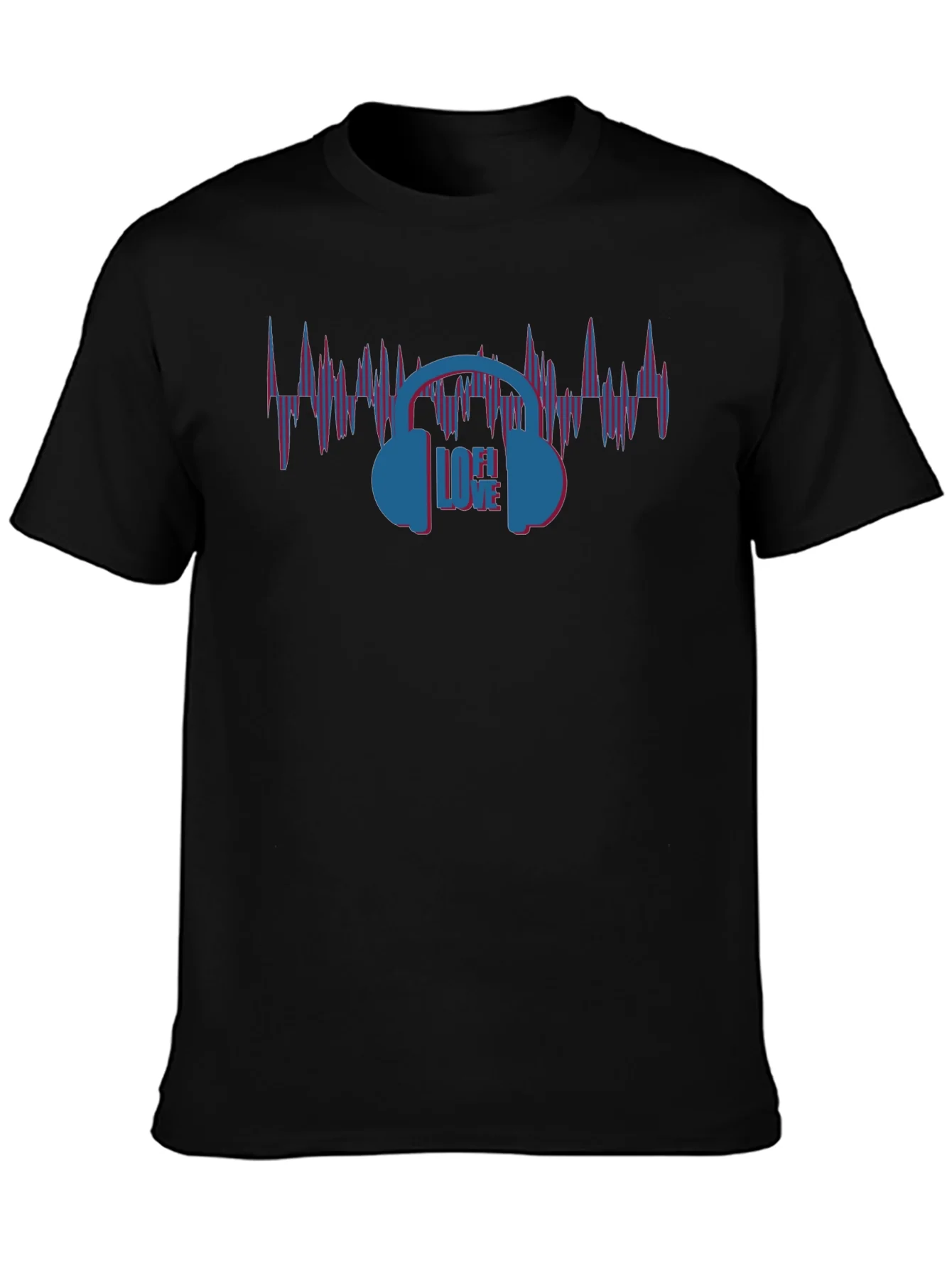 LOFI LOVE Graphic Tee - Music Lover Shirt