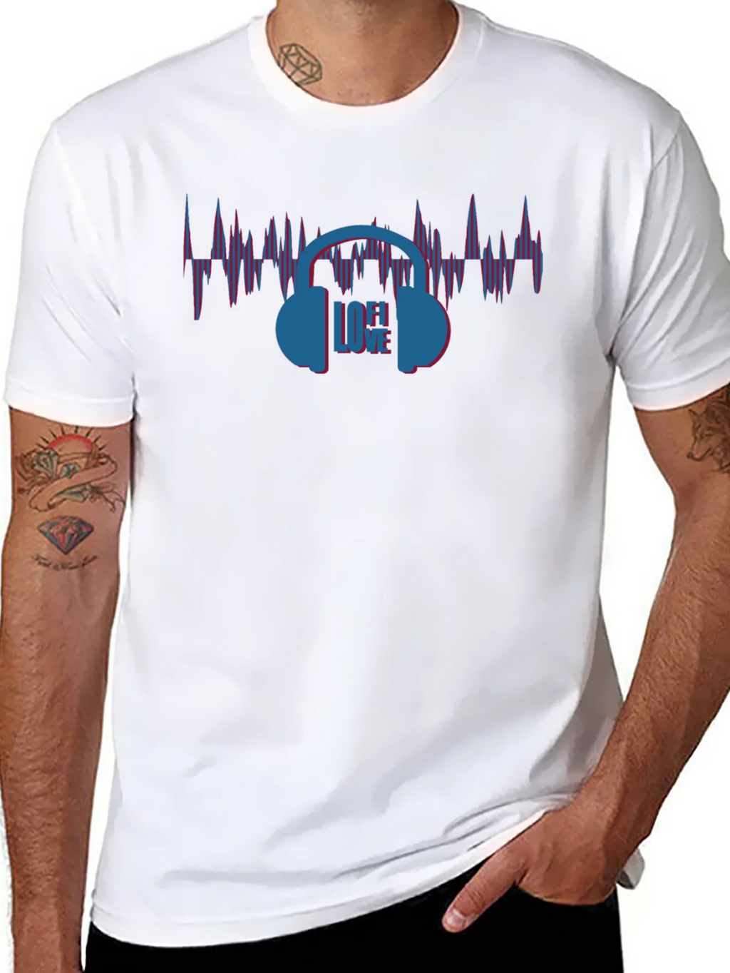 LOFI LOVE Graphic Tee - Music Lover Shirt