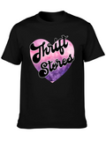 Thrift Stores Heart Graphic Tee - Black