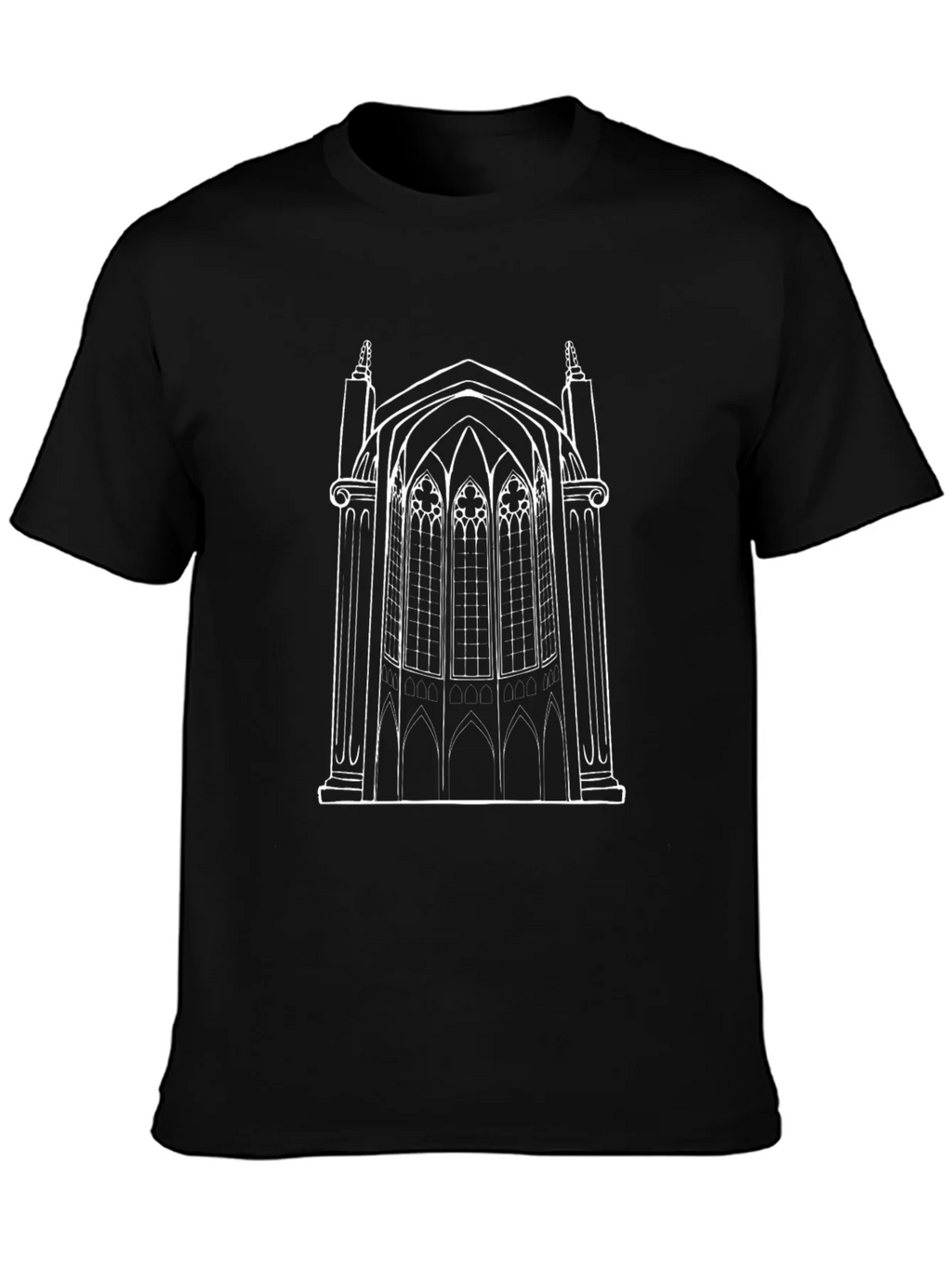 Architectural Gothic T-Shirt - Stylish & Unique