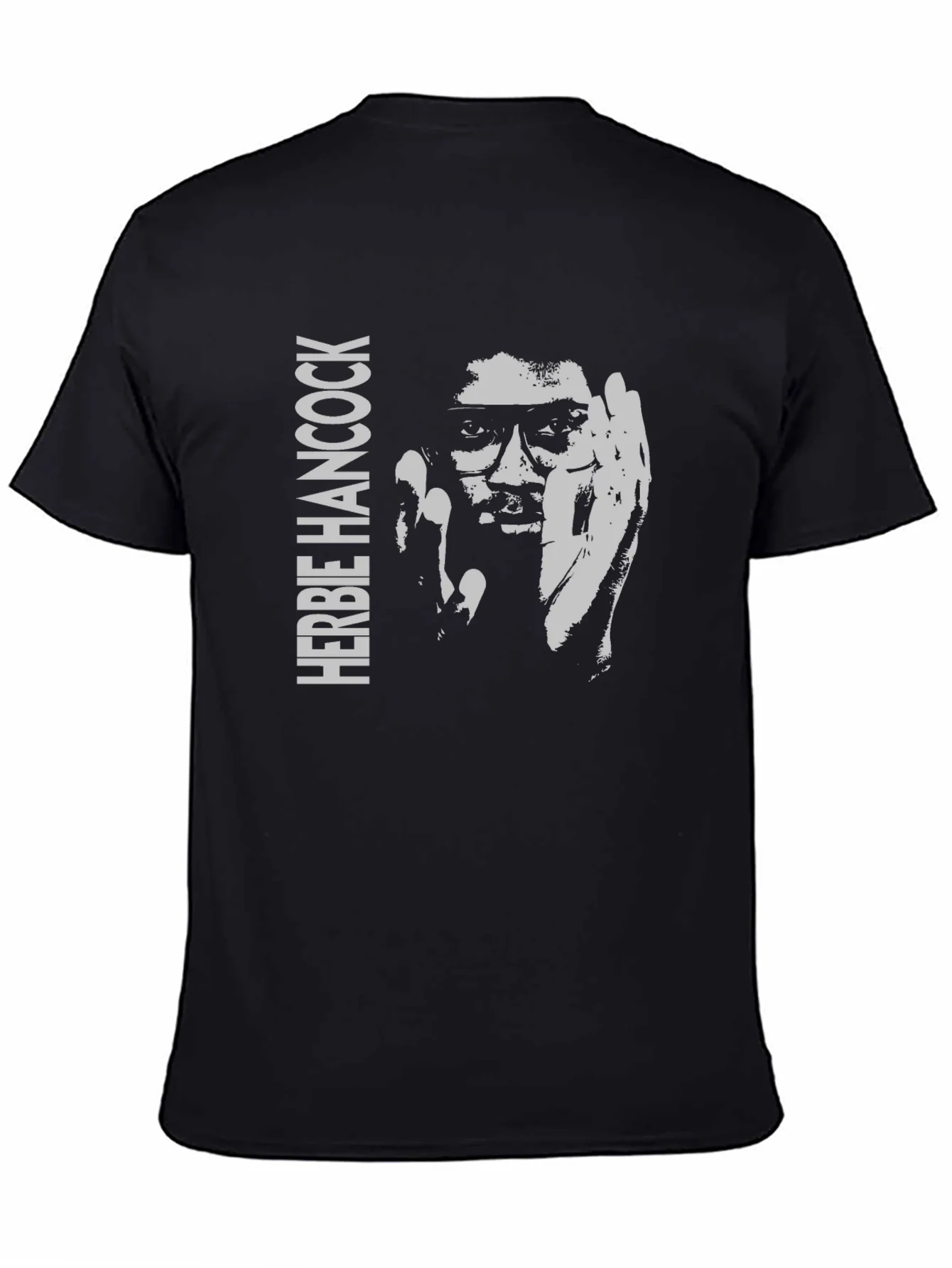 Herbie Hancock Graphic T-Shirt - Black Cotton Tee