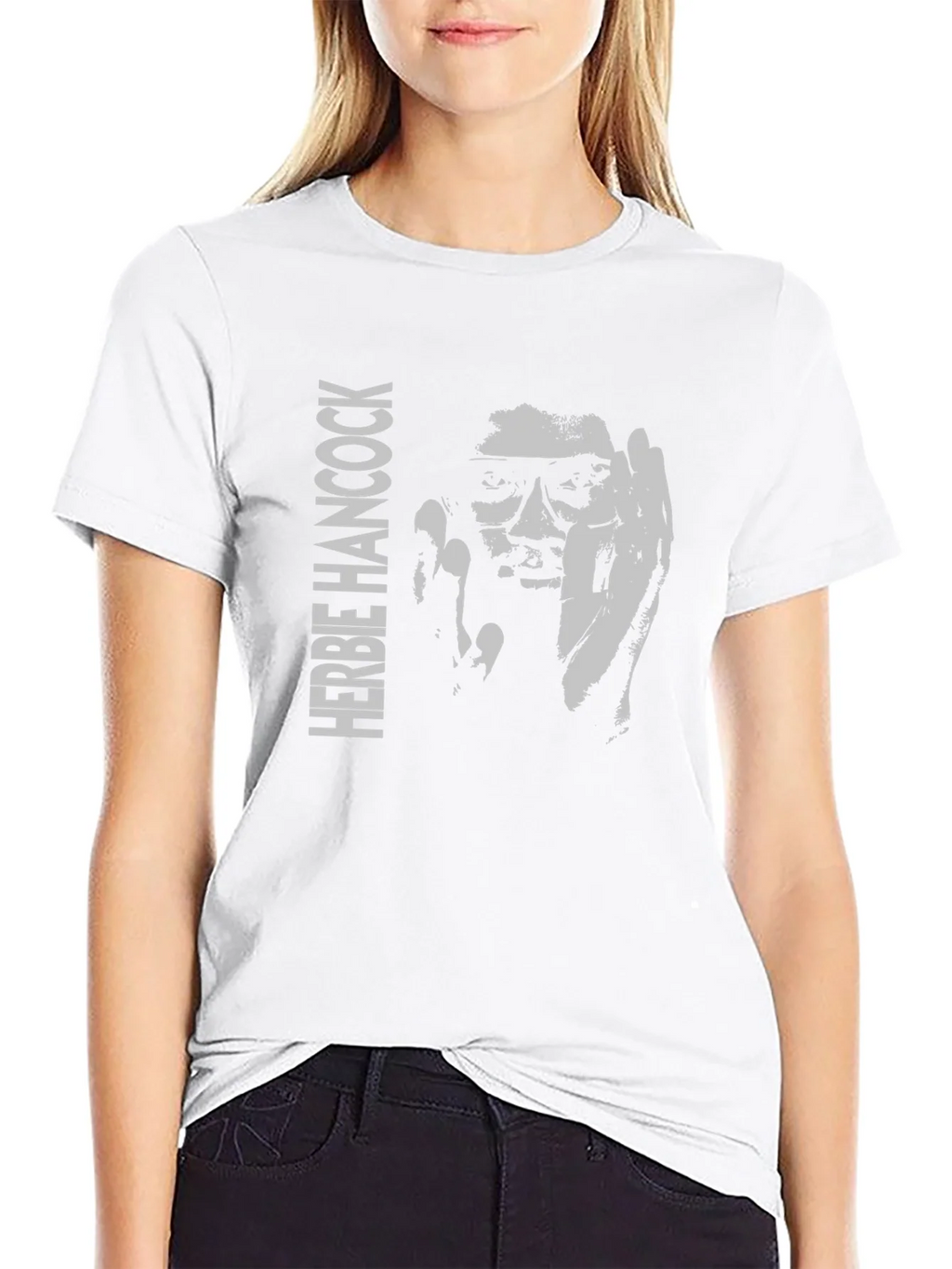 Herbie Hancock Graphic T-Shirt - Black Cotton Tee
