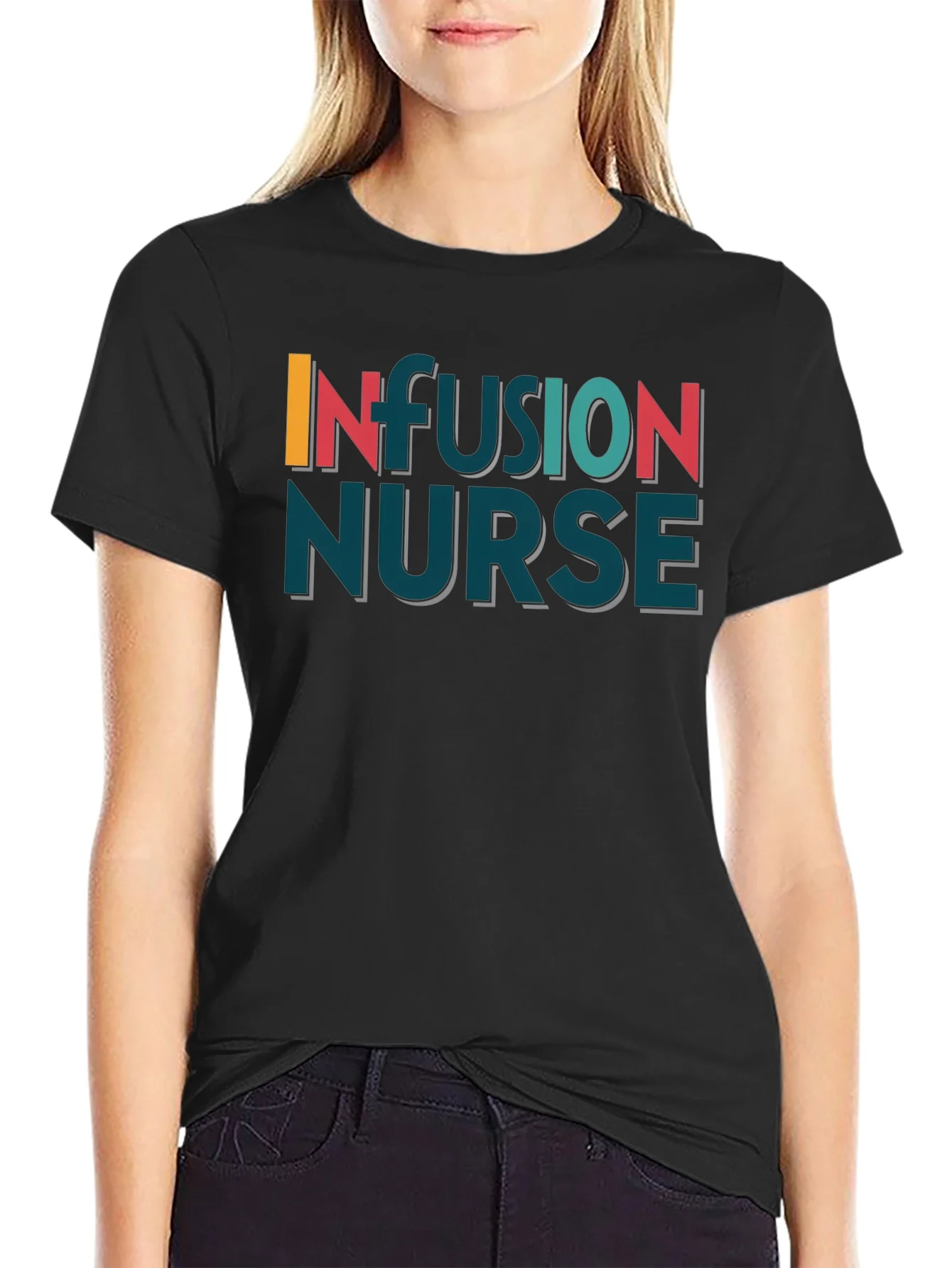 Infusion Nurse Graphic T-Shirt