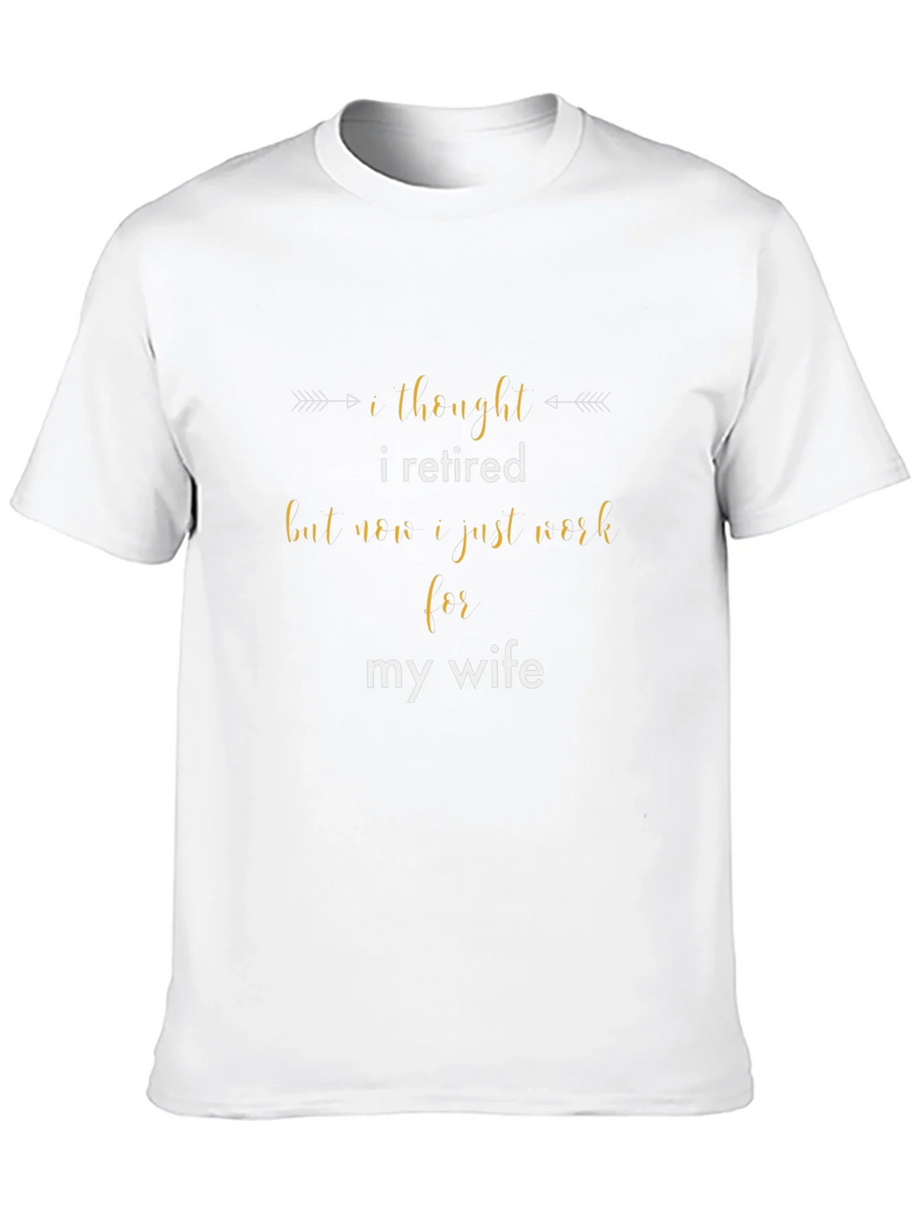 Retired? Funny Mens Graphic T-Shirt