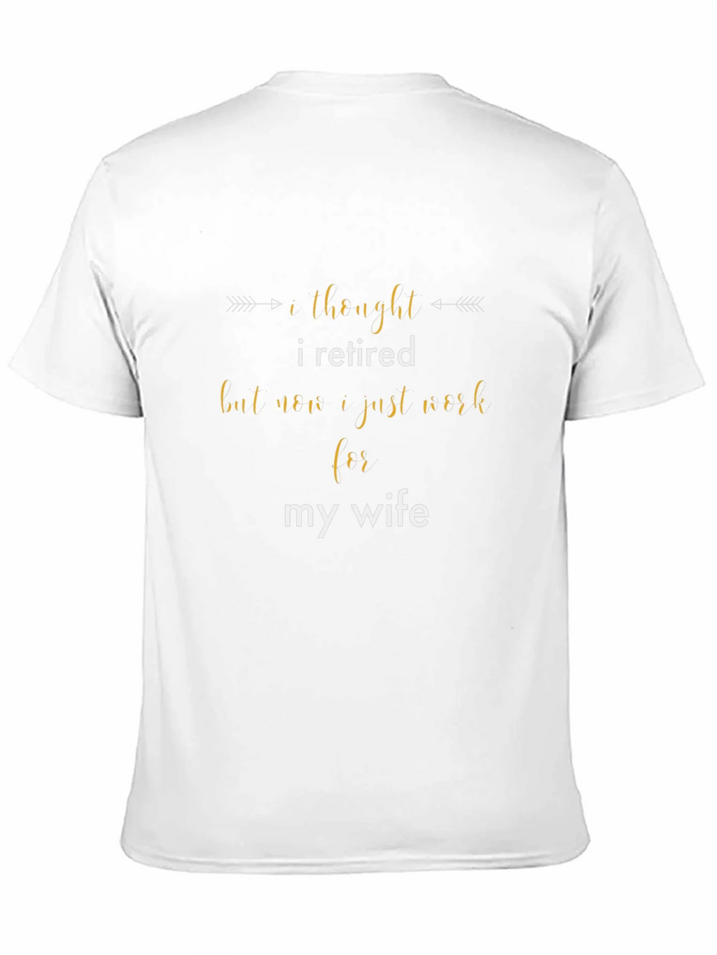 Retired? Funny Mens Graphic T-Shirt