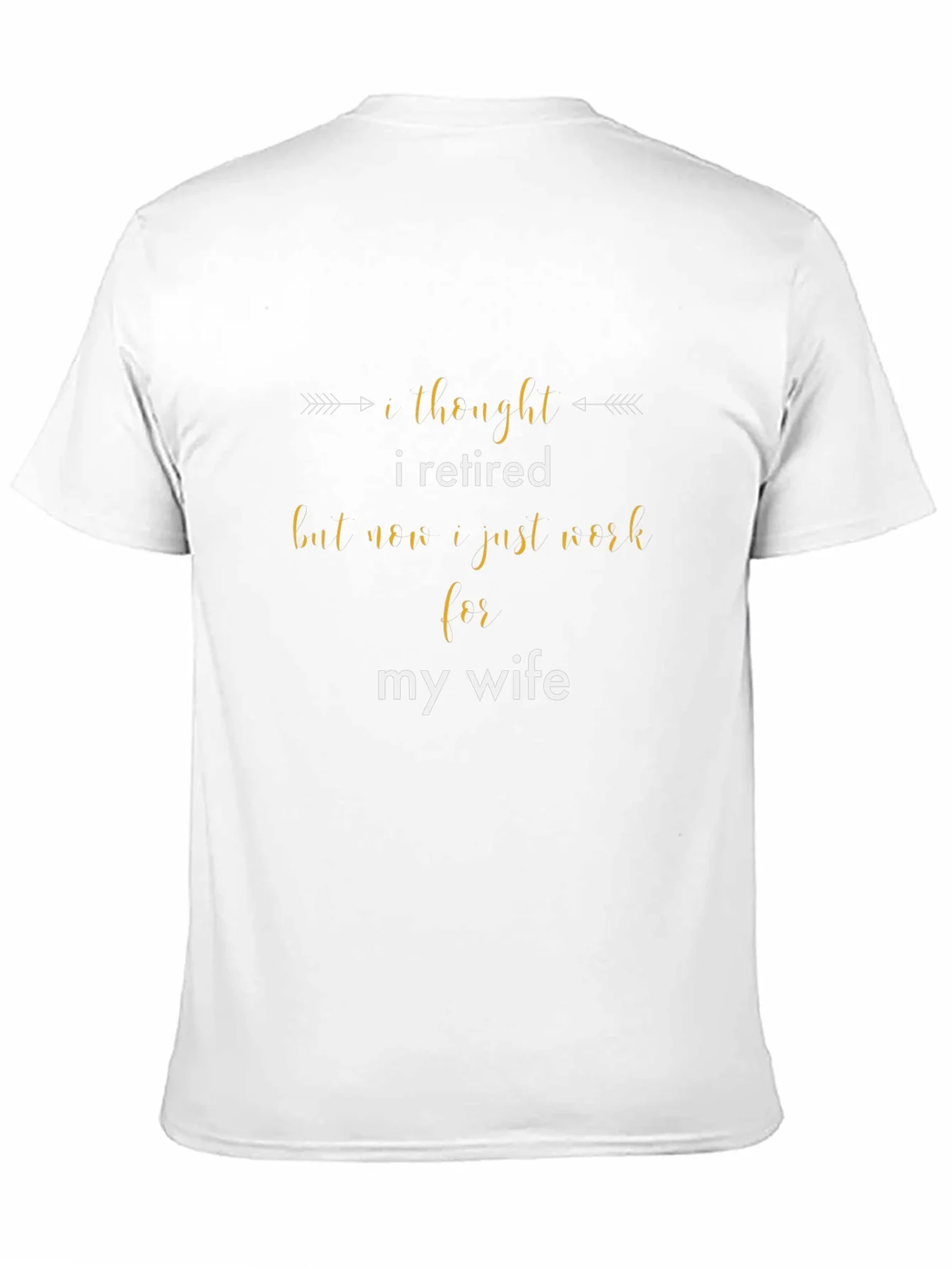 Retired? Funny Mens Graphic T-Shirt