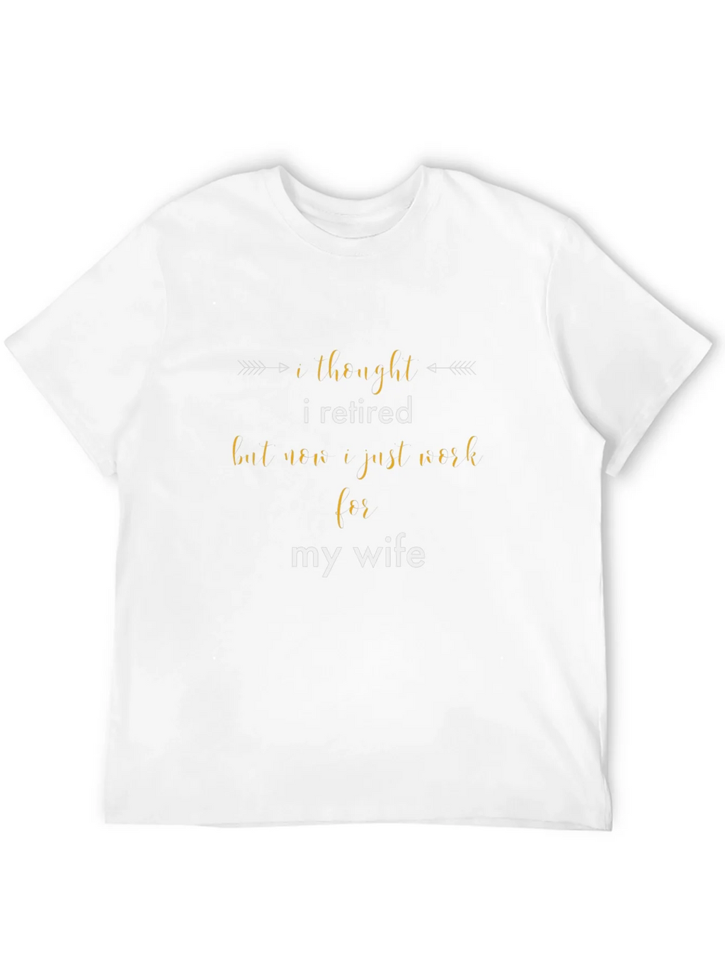 Retired? Funny Mens Graphic T-Shirt