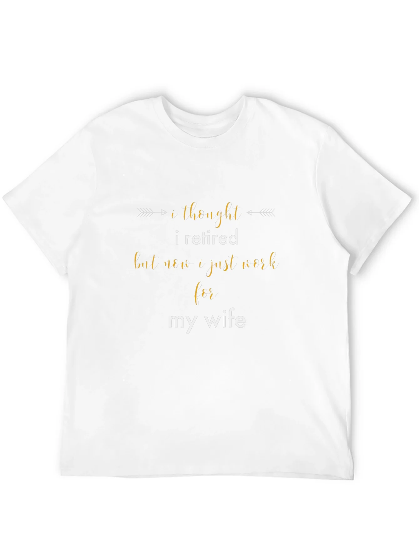 Retired? Funny Mens Graphic T-Shirt