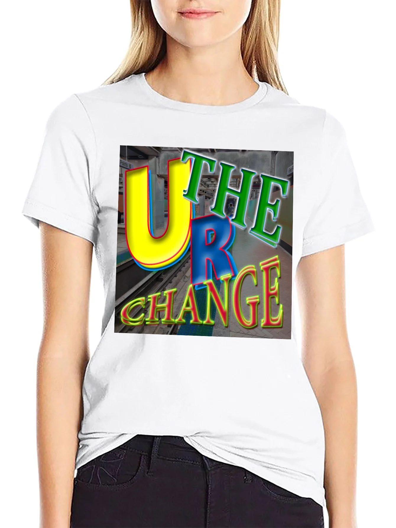 U R The Change Graphic Tee