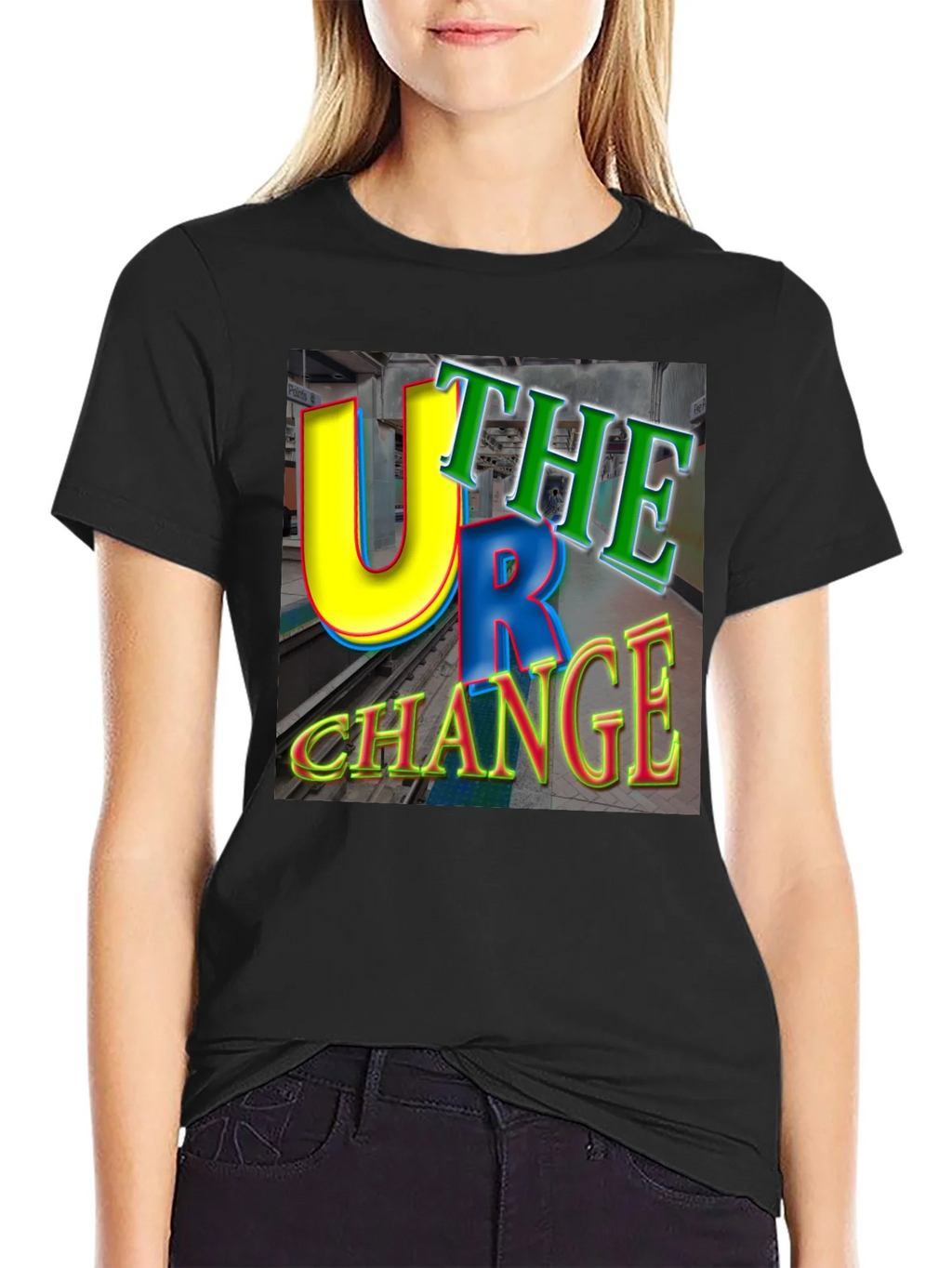U R The Change Graphic Tee