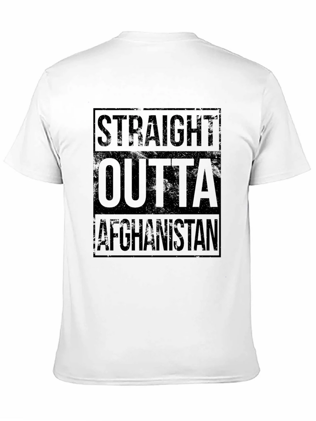 Straight Outta Afghanistan Graphic T-Shirt