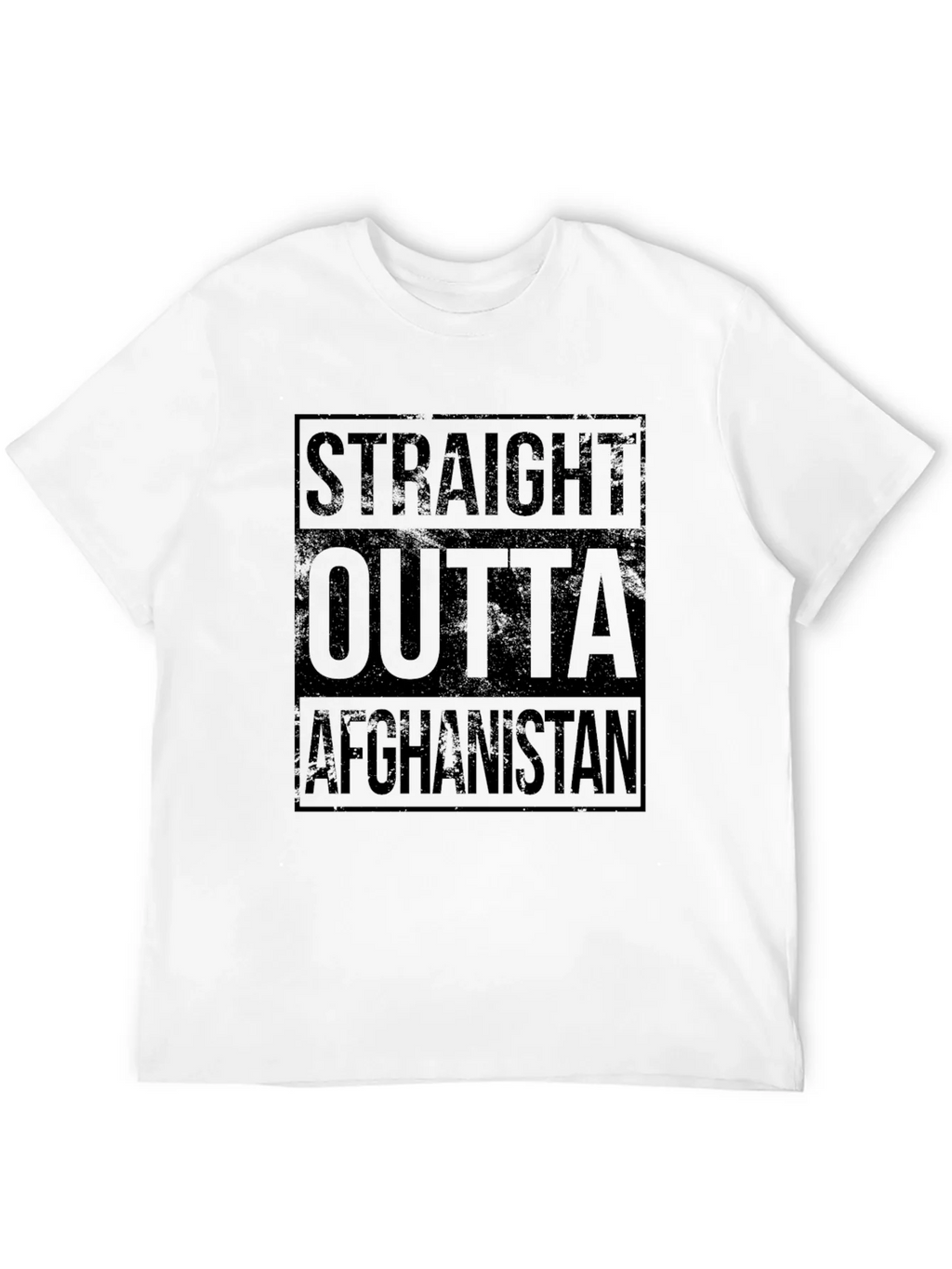 Straight Outta Afghanistan Graphic T-Shirt