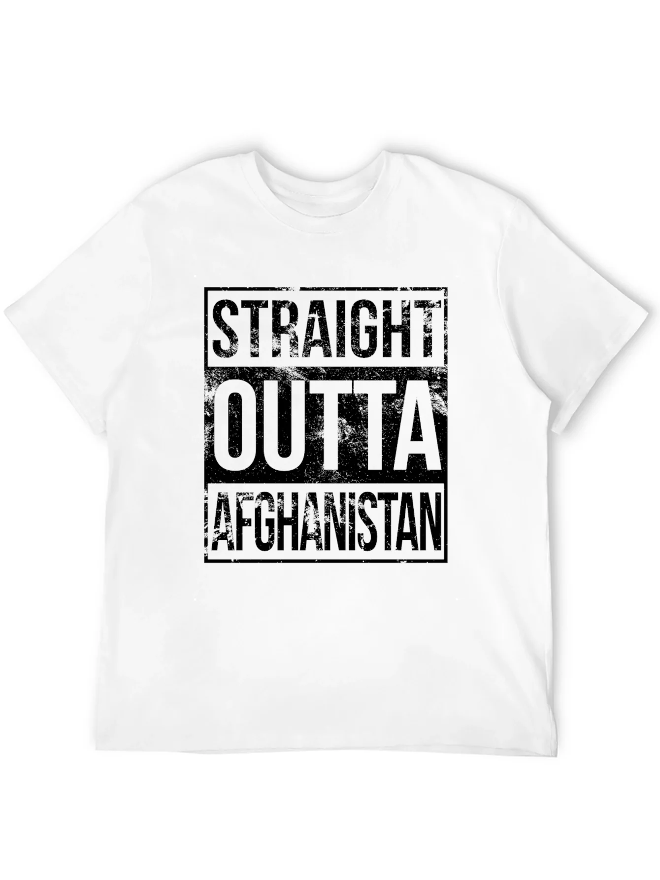 Straight Outta Afghanistan Graphic T-Shirt