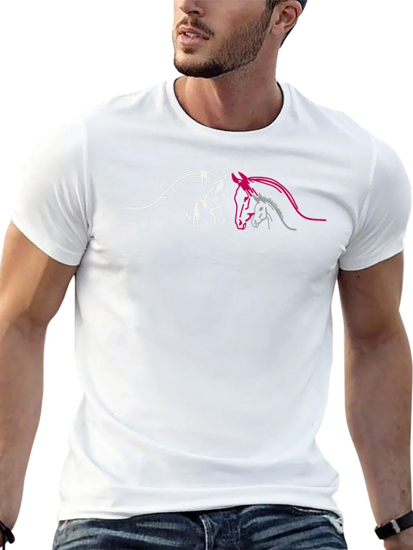 Horse Lovers Black T-Shirt