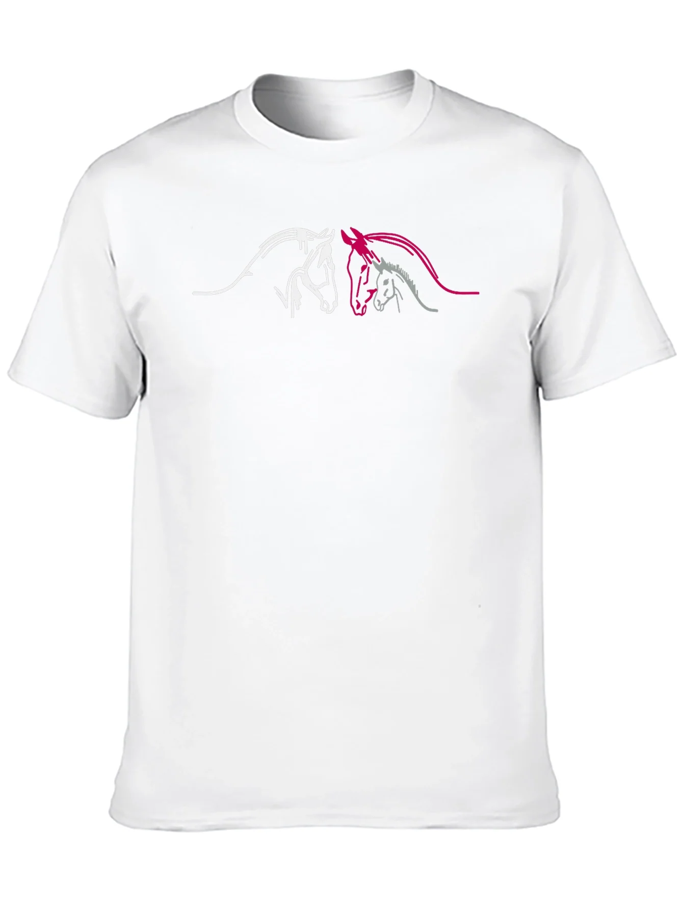 Horse Lovers Black T-Shirt