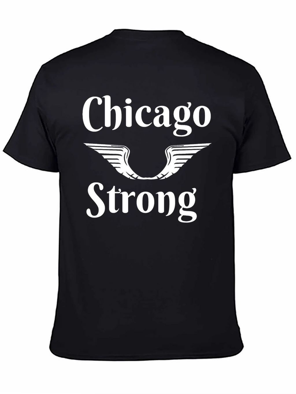 Chicago Strong Graphic Tee - Black