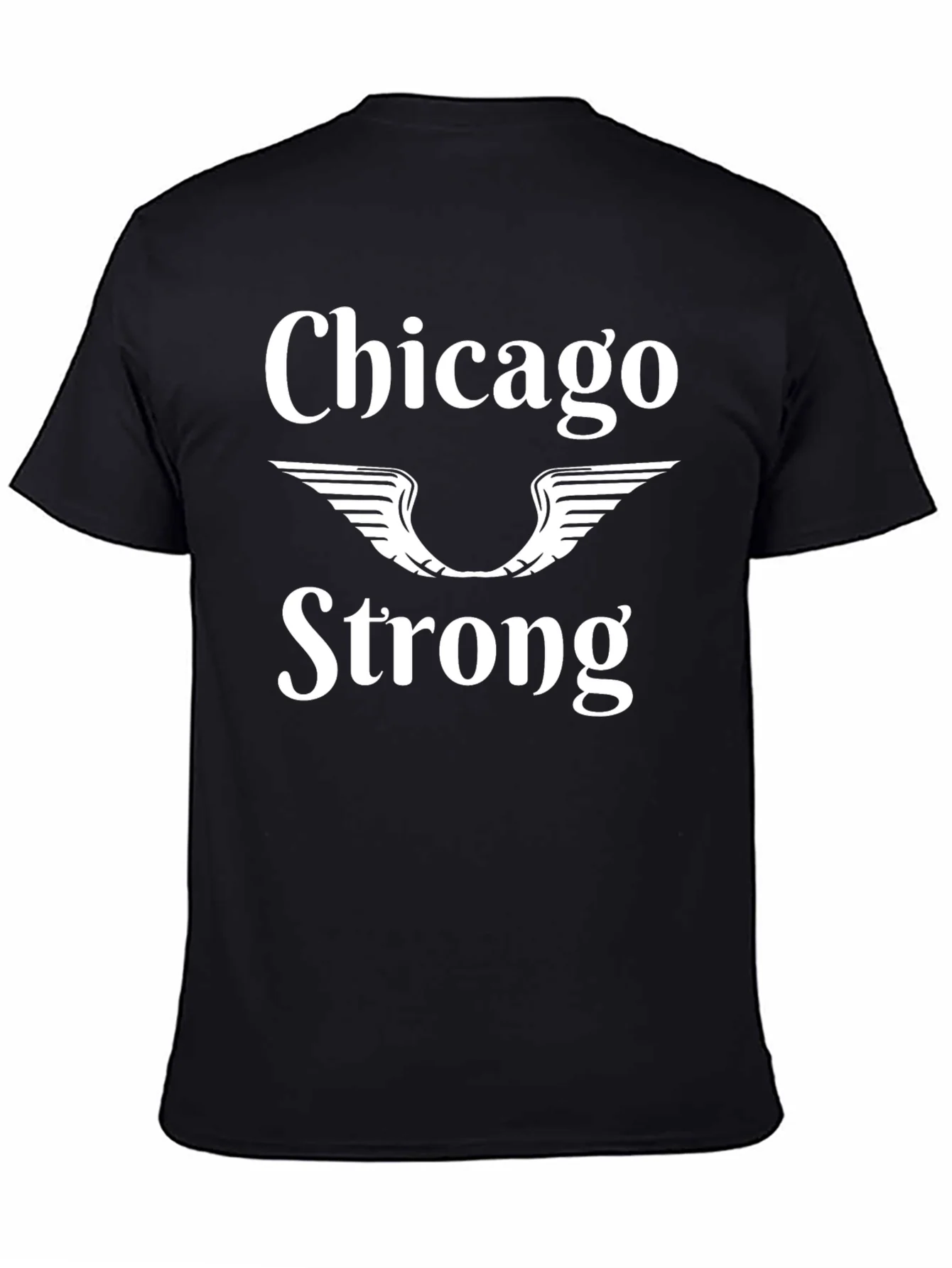 Chicago Strong Graphic Tee - Black