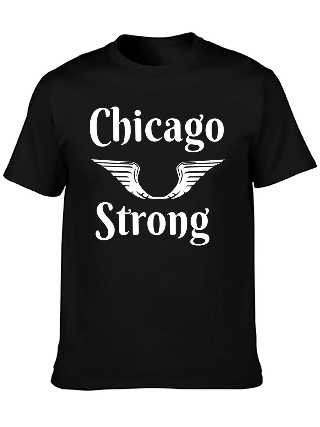 Chicago Strong Graphic Tee - Black